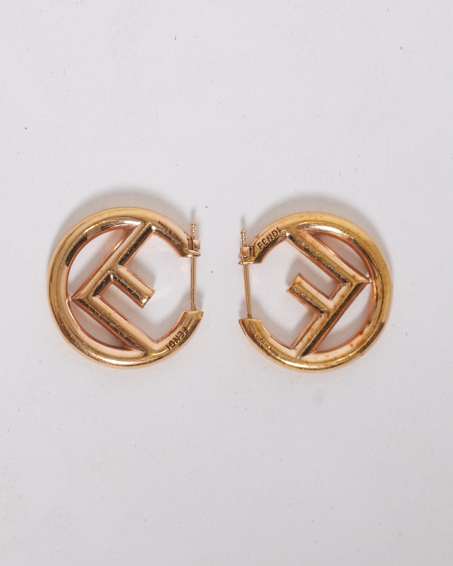 Fendi Handbag F is Hoop Earrings Small Jewelry