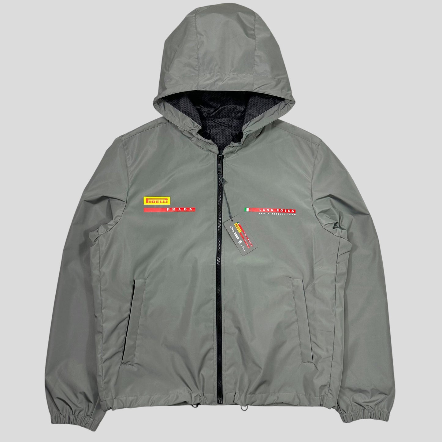 Prada Handbag Luna Rossa Extreme-tex K-way Windbreaker - S Windbreaker S M