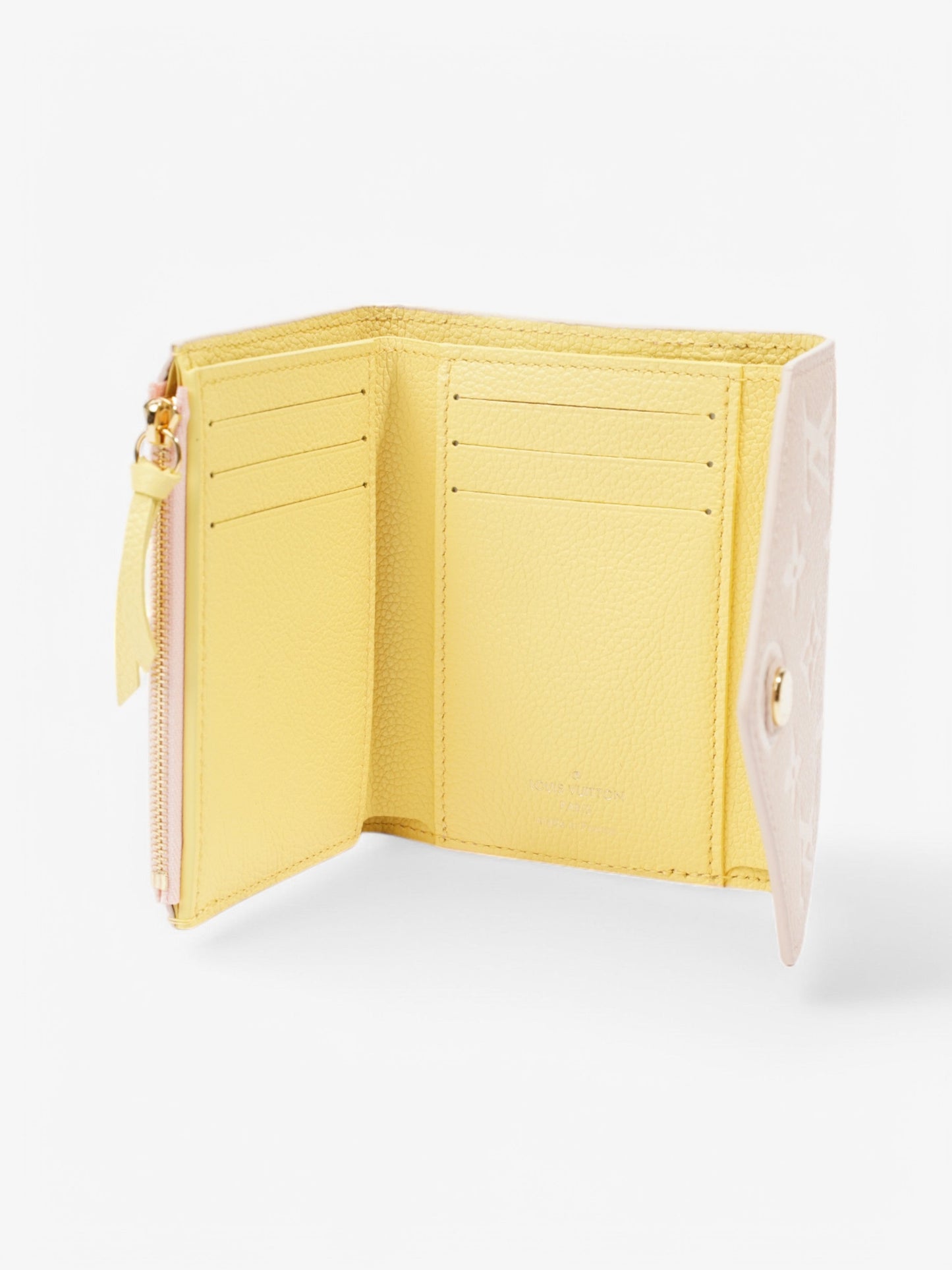 Louis Vuitton Victorine Pastel Leather Empreinte Wallet Case
