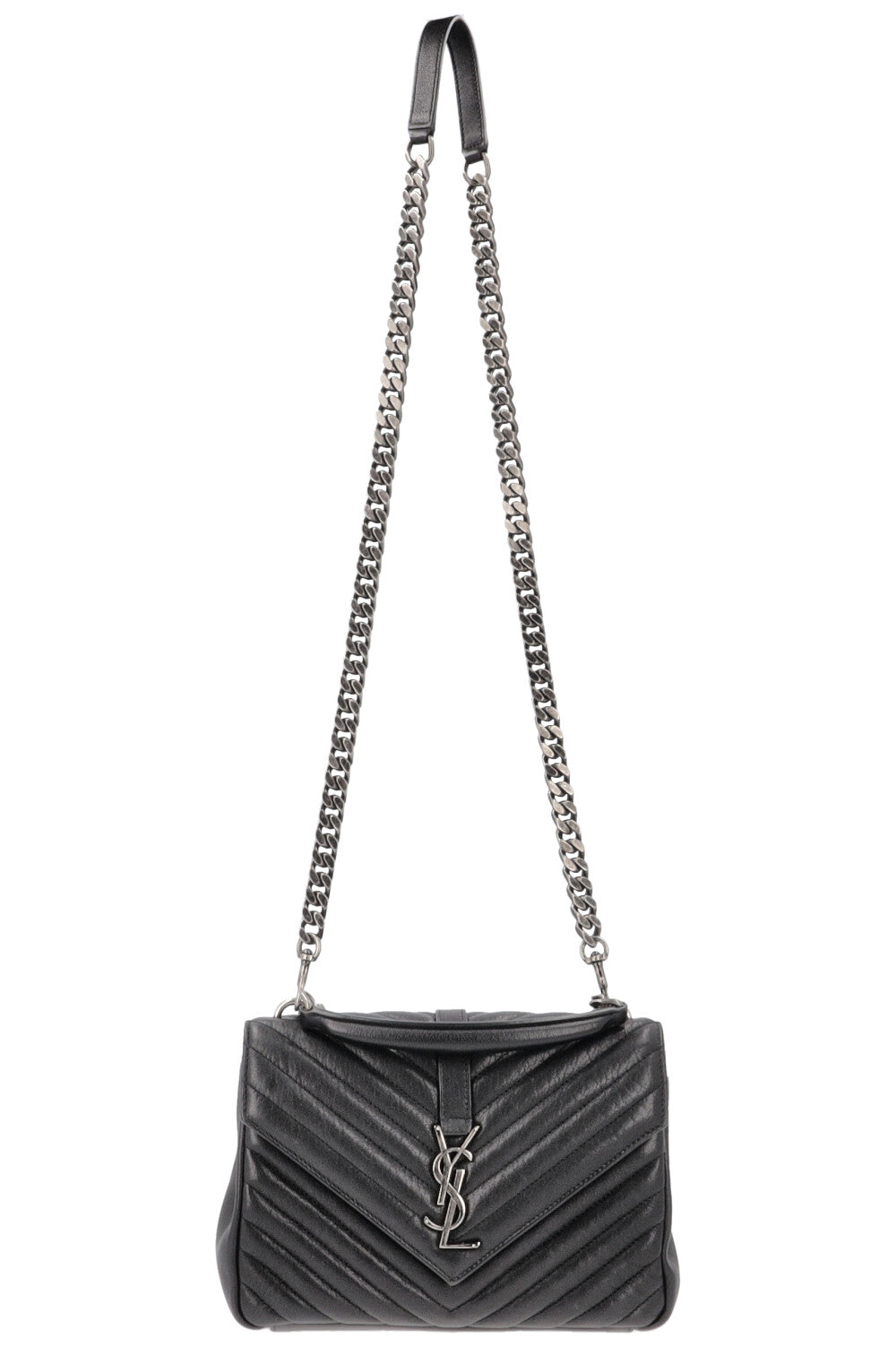 Crossbody Bag College Bag Black Medium