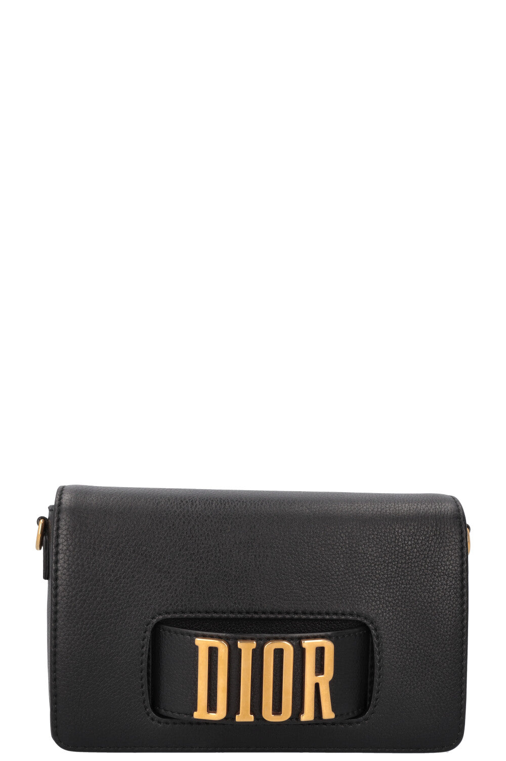 Dior Clutch Bag Dio R evolution Bag Leather Black