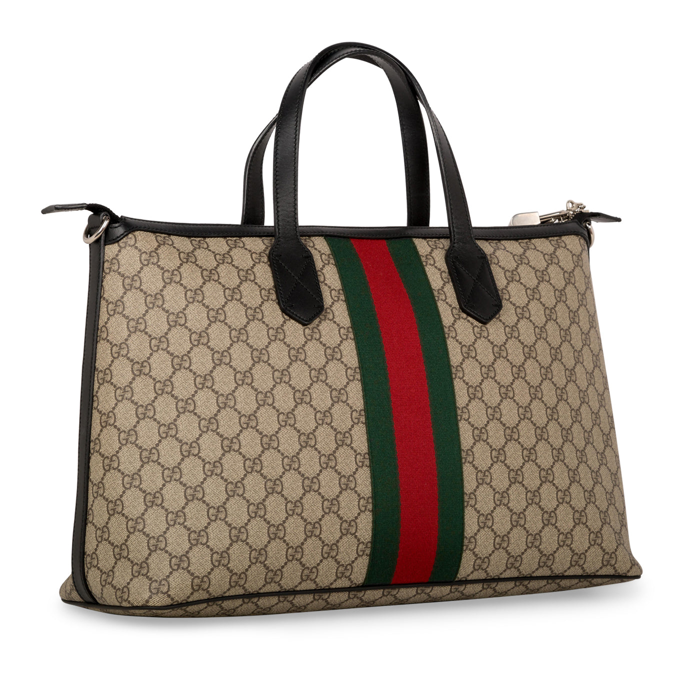 Gucci Supreme Carryall Boston Bag Canvas Shoulder Bag