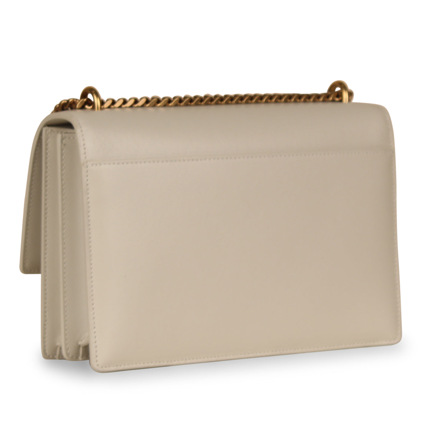 YSL Saint Laurent Sunset Crossbody Bag Cream Medium