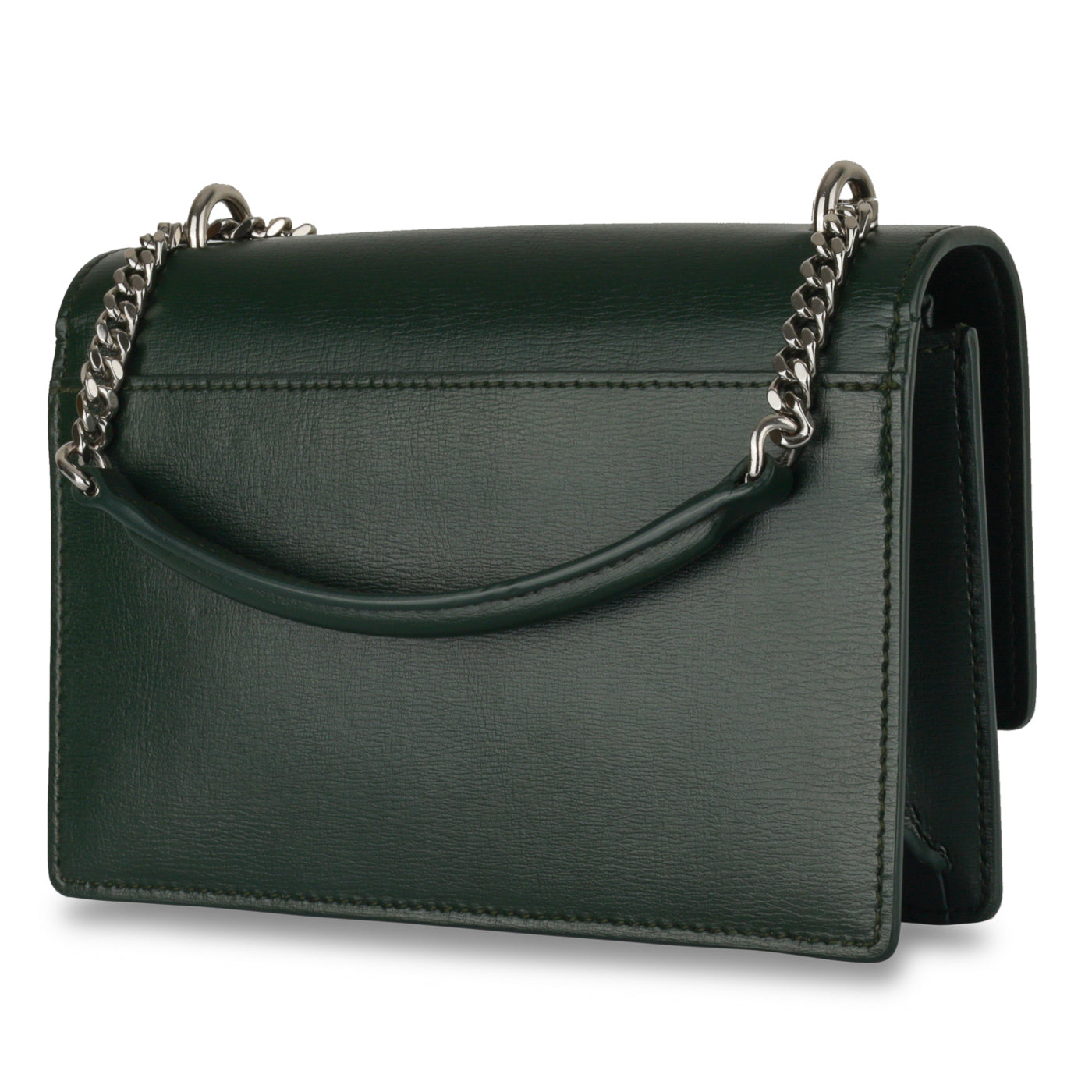 YSL Saint Laurent Sunset Bag Forest Green Mini Crossbody Bag