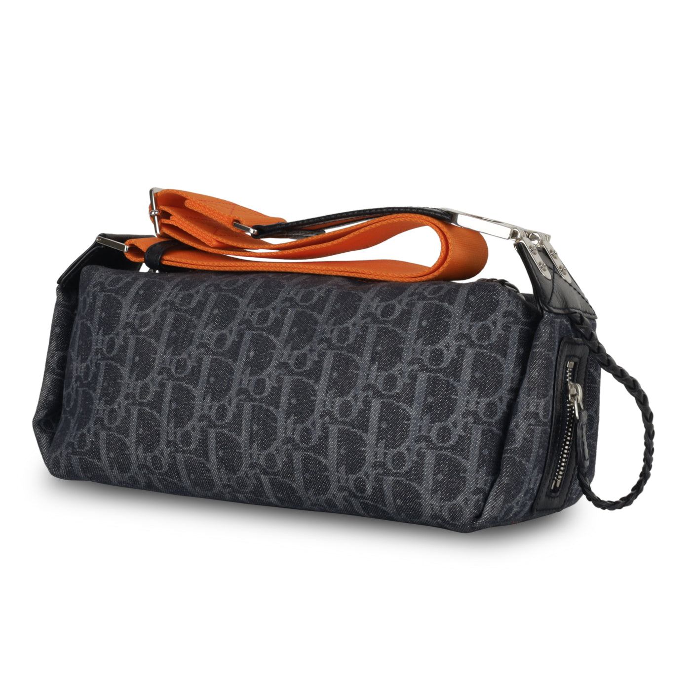 Dior Christian Flight Bag Denim Shoulder Bag