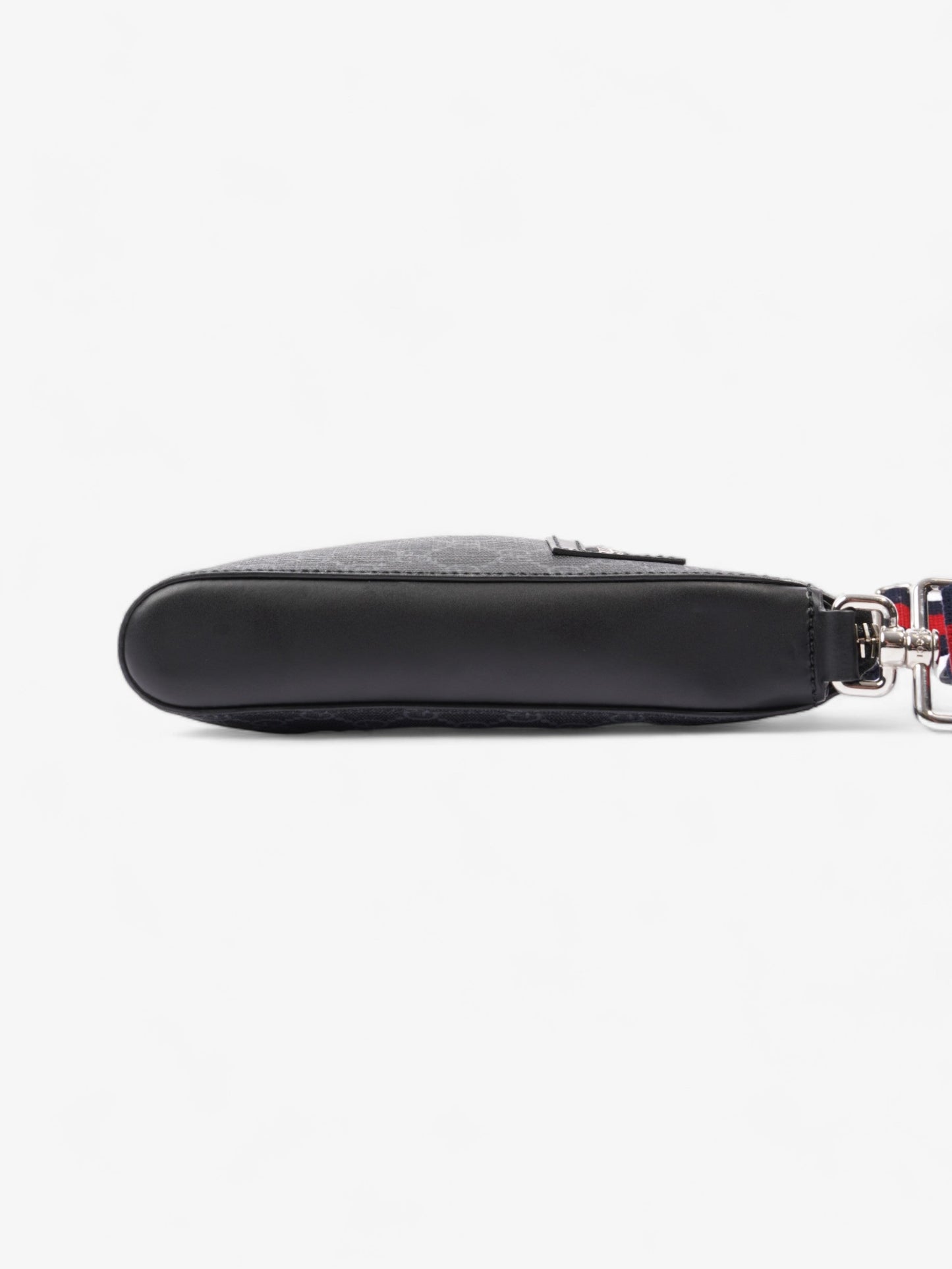 Gucci Messenger Coated Canvas Black Travel Bag