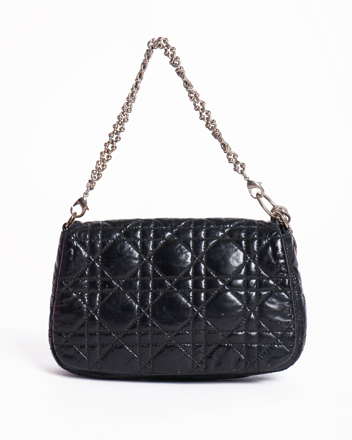 Dior Handbag Christian cannage pochette Bag Patent