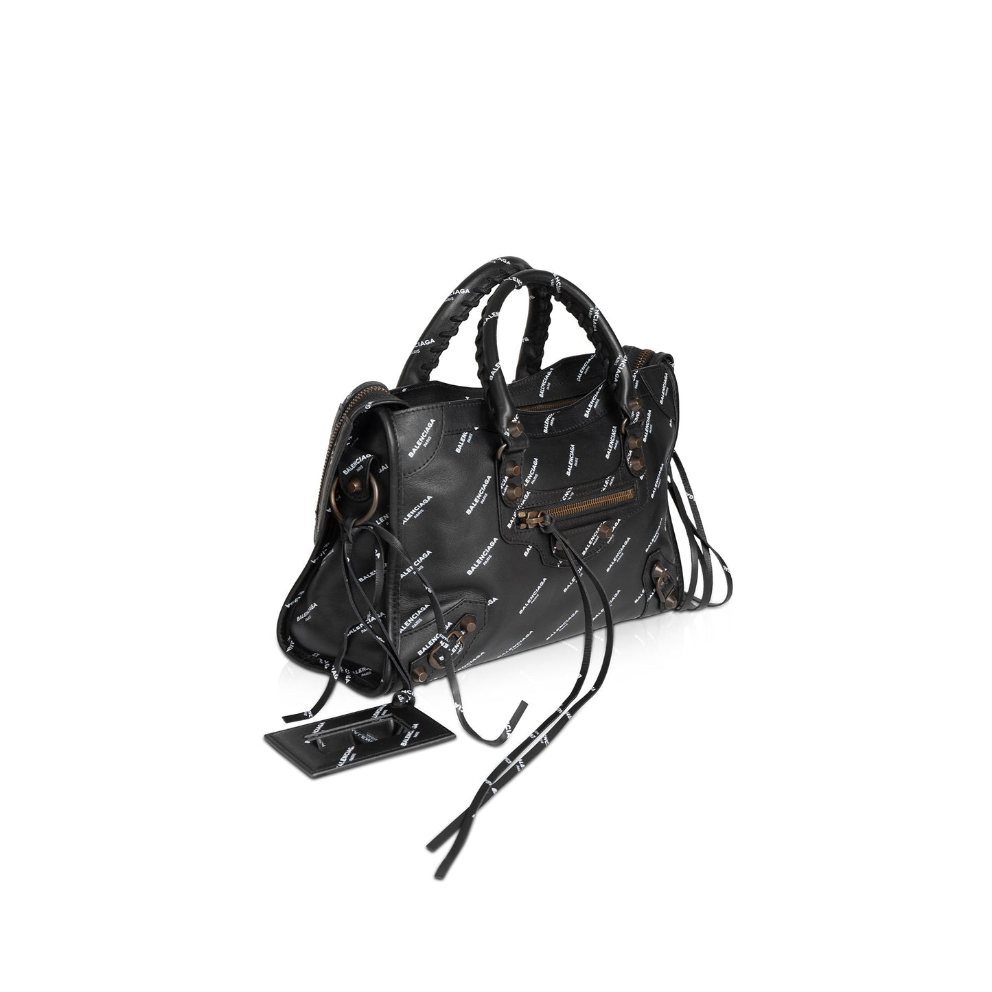 Balenciaga Motocross Classic City Bag Small Logo Travel Bag