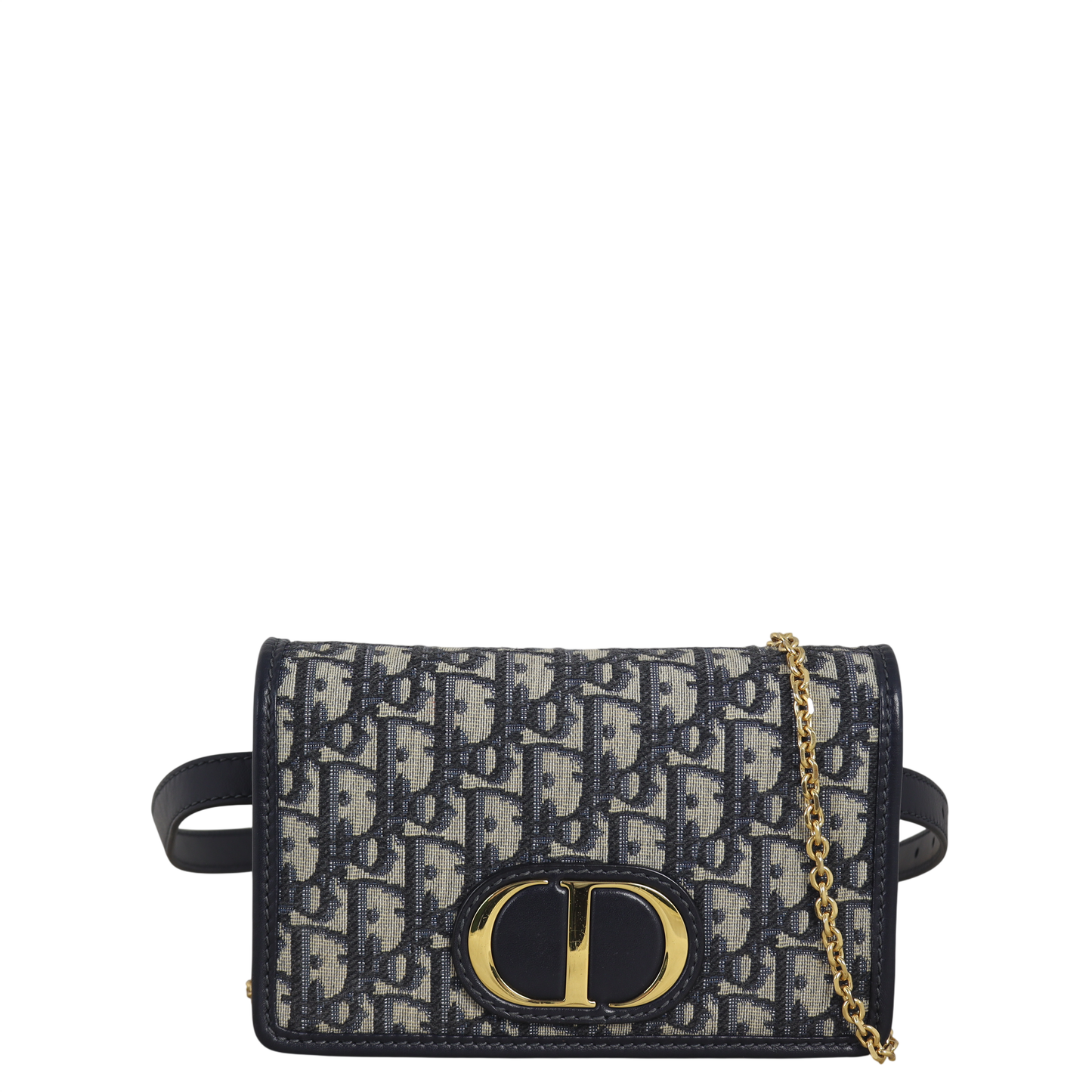 Dior Crossbody Bag 2-in-1 30 Montaigne Pouch Oblique 2 Canvas Mini Small Clutch Bag