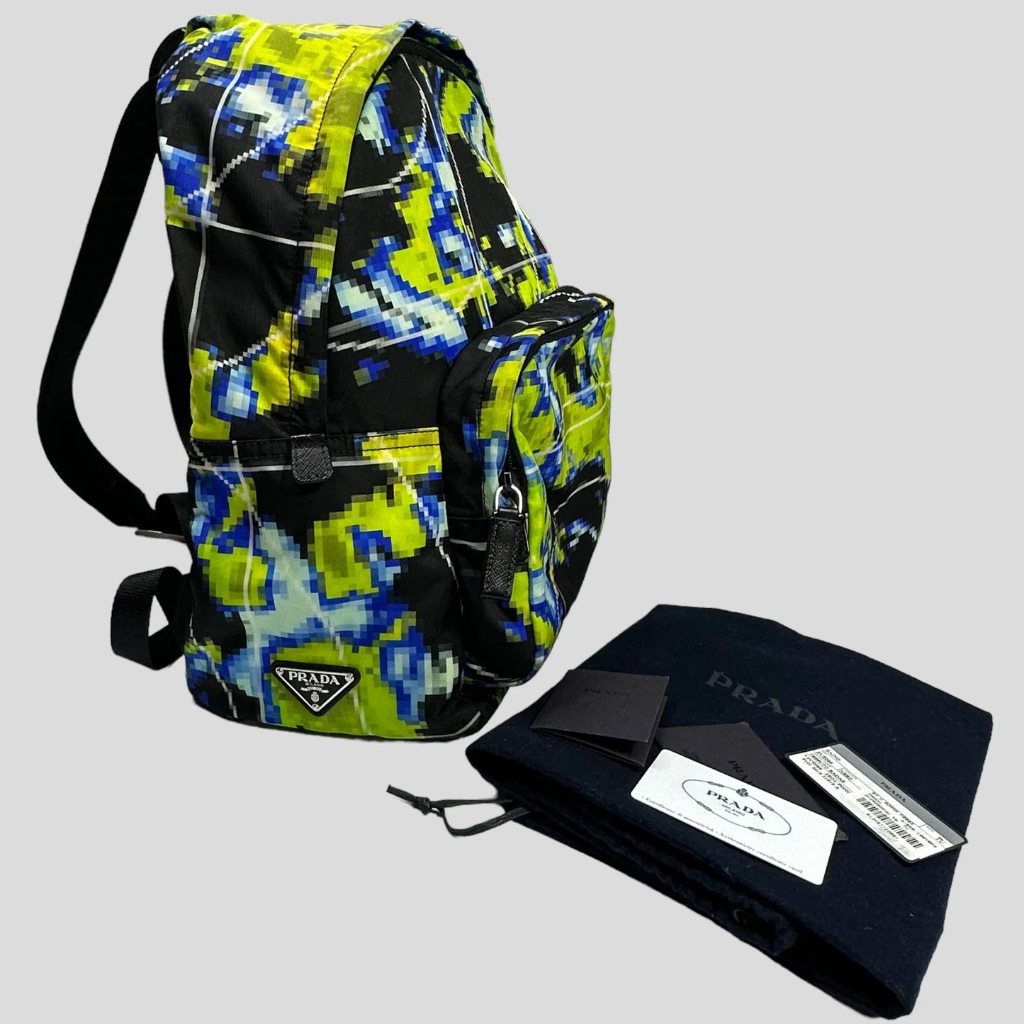 Prada Backpack Radar Tessuto + Dustbag & Cards Nylon