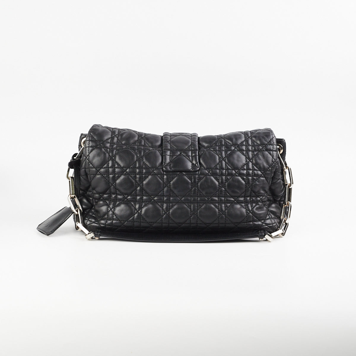 Dior Cannage Lock Bag Black Travel Bag