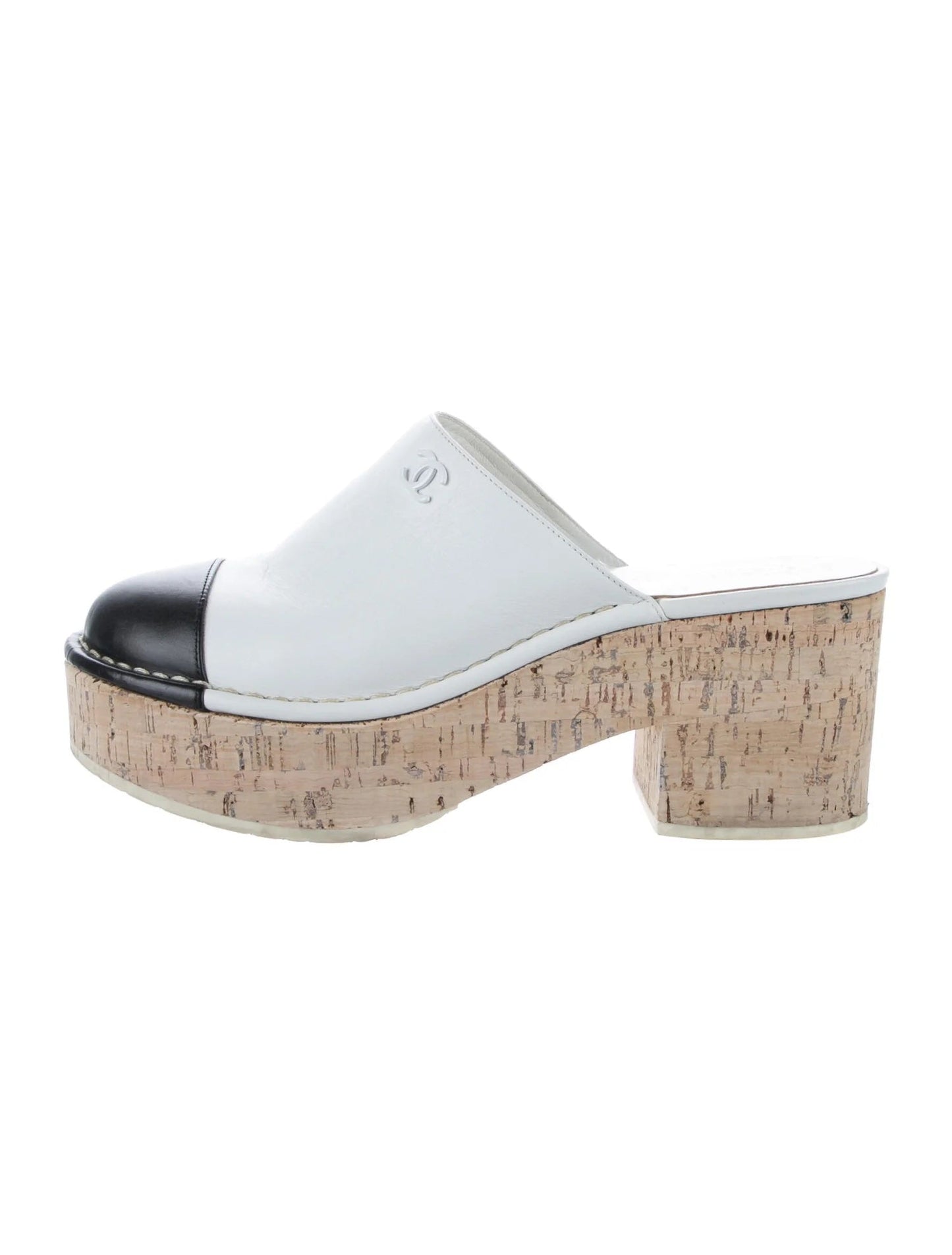 Chanel CC LOGO MULES CLOGS Shoes
