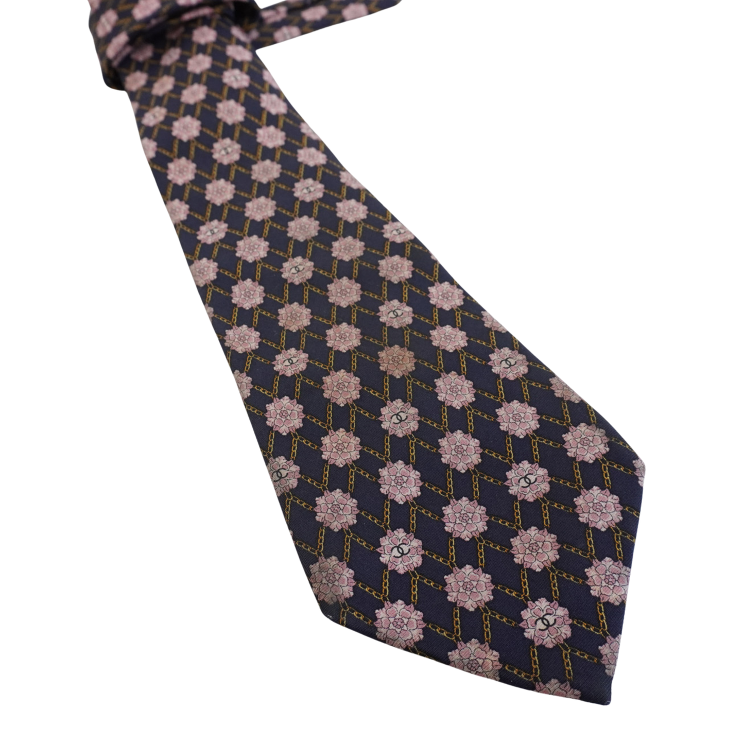 Chanel Chainlink Camellia Tie Accessory