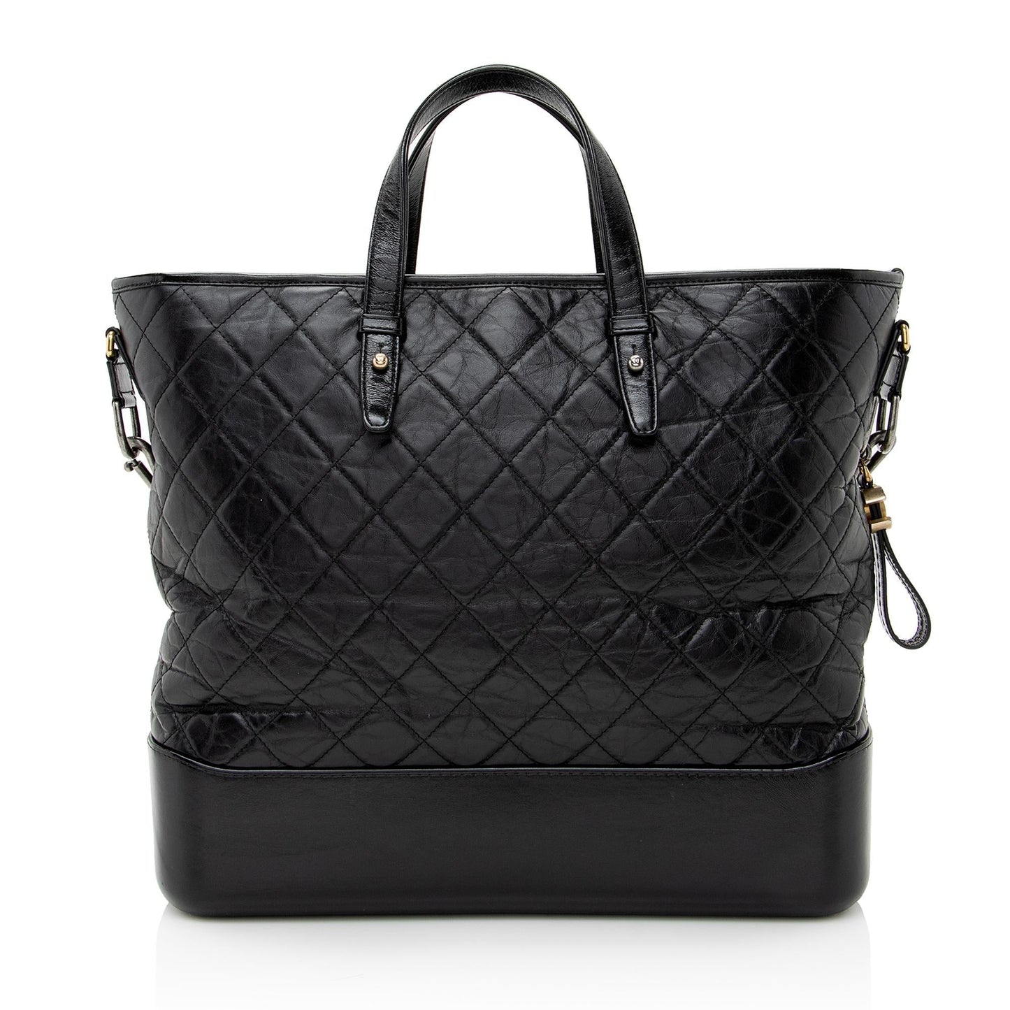 Chanel Aged Calfskin Gabrielle Shopping Tote Bag