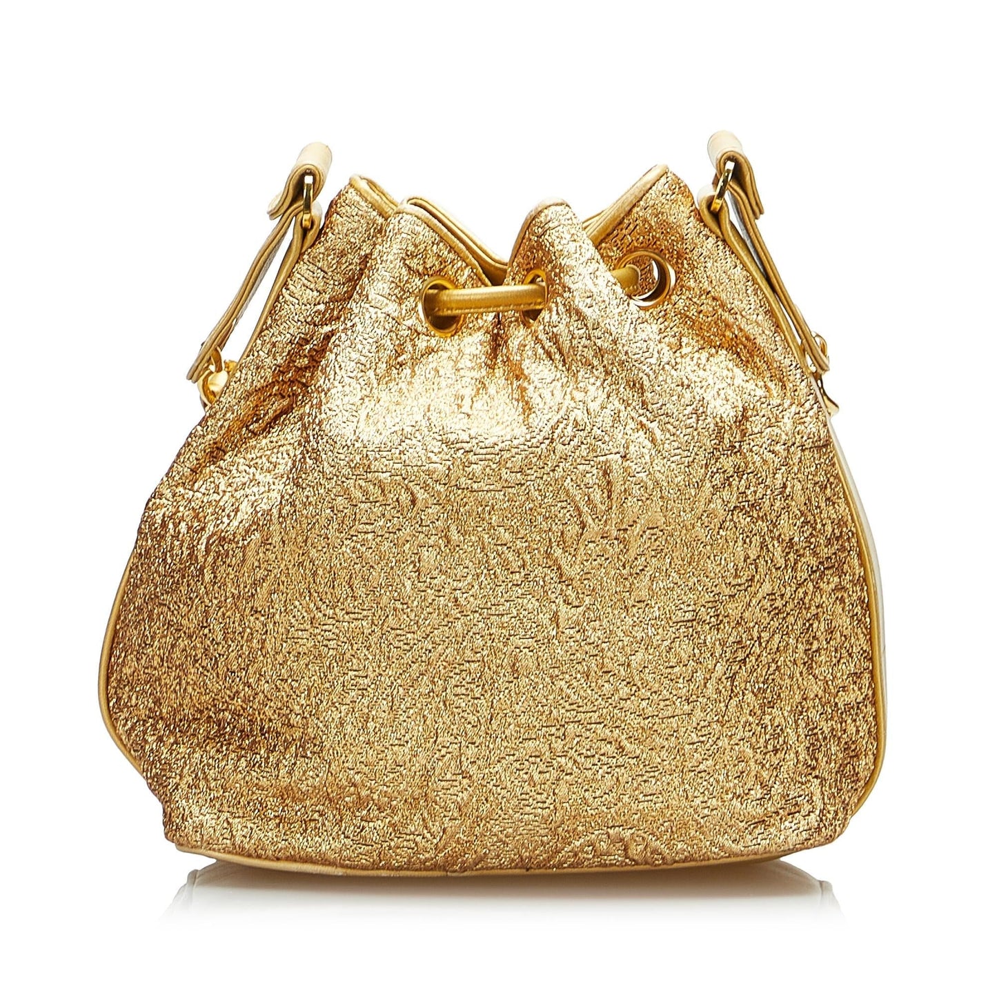 Chanel Brocade Bucket Bag Bag 1
