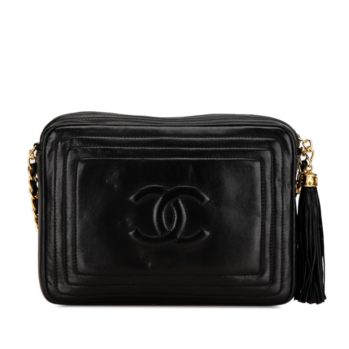 Chanel CC Lambskin Tassel SHG-gl9A7s Crossbody Bag