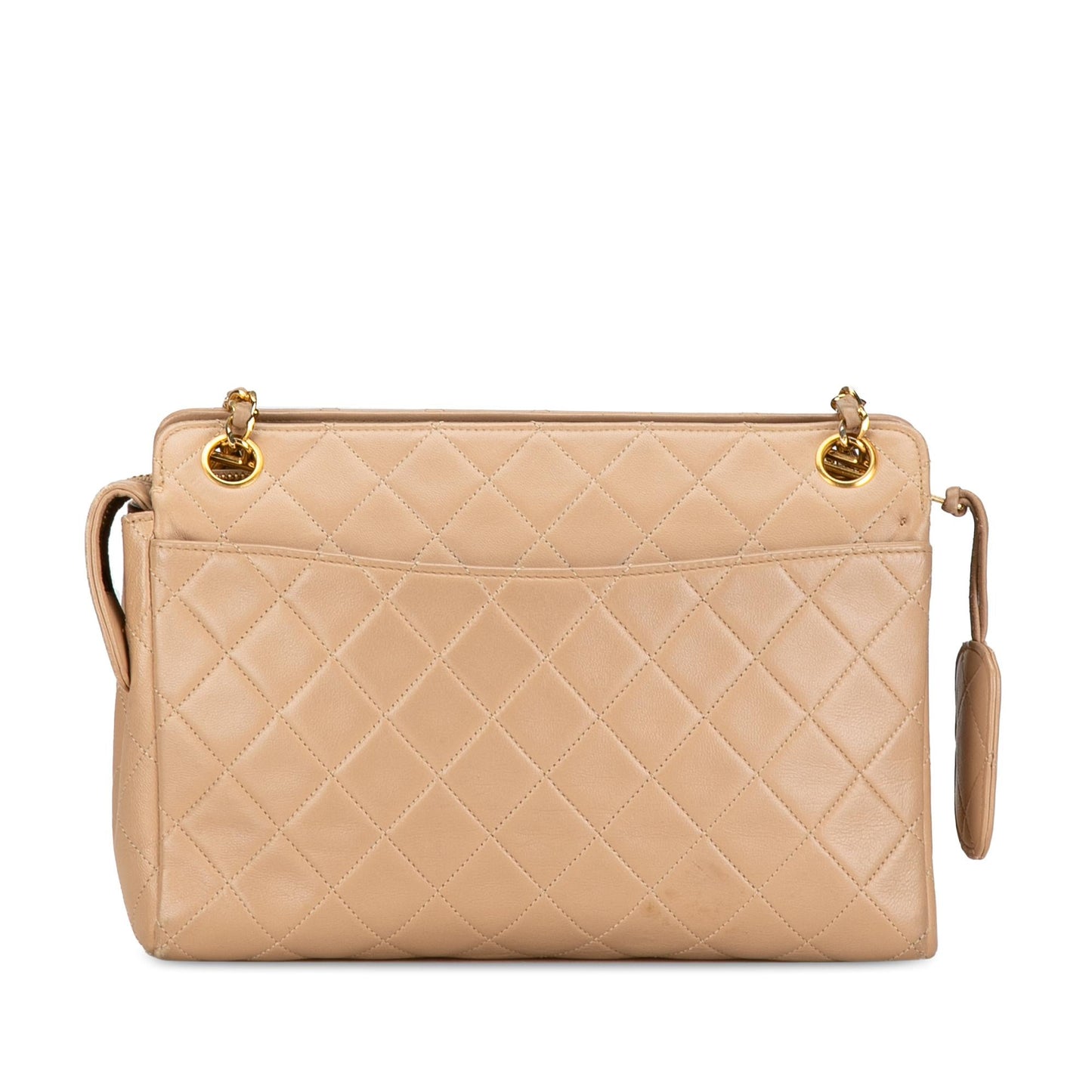 Chanel CC Quilted Lambskin Front Pocket SHG-m7G46D Crossbody Bag