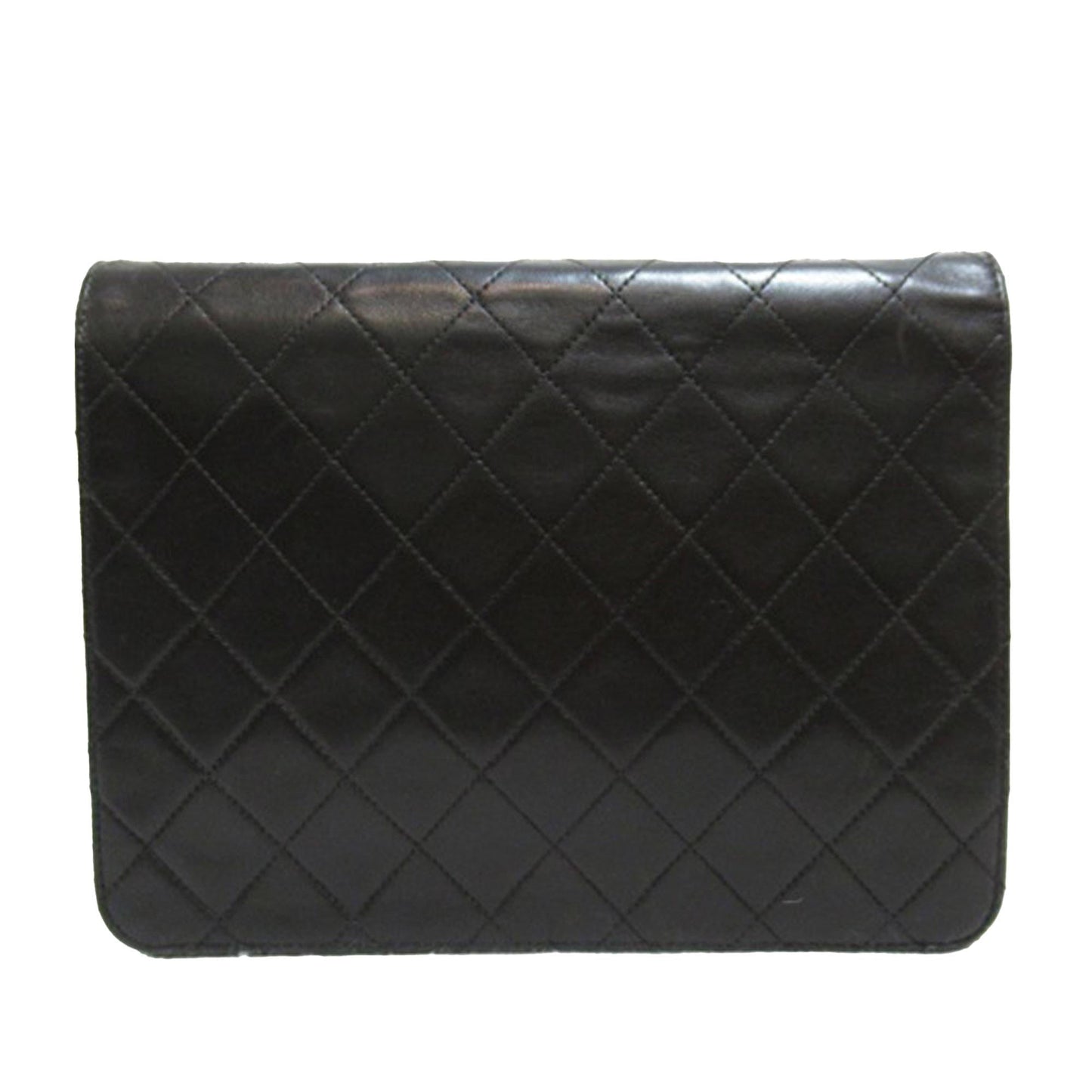 Chanel CC Quilted Lambskin Single Flap SHG-bg41Ud Handbag