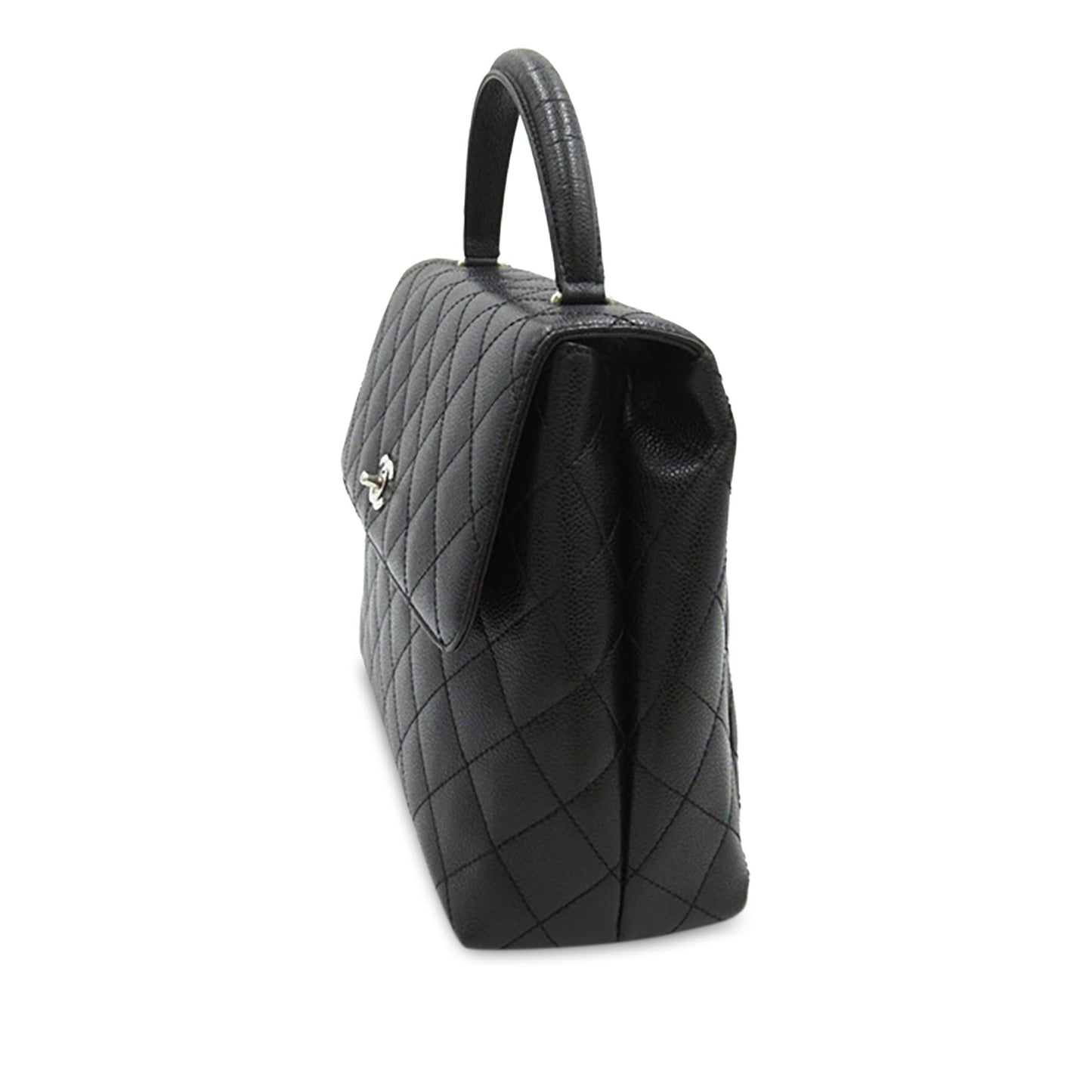 Chanel Caviar Kelly Top Handle SHG-5Na6ye Handbag