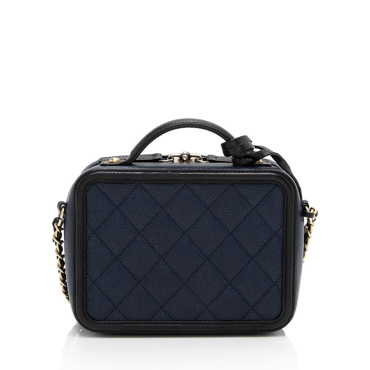 Chanel Caviar CC Filigree Vanity SHF-v02lq3 Small Leather Handbag