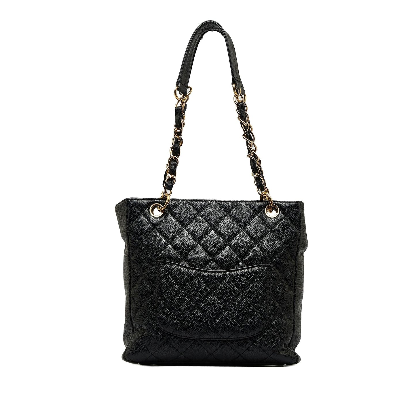 Chanel Caviar Petite Shopping SHG-ivSuzo Tote Bag