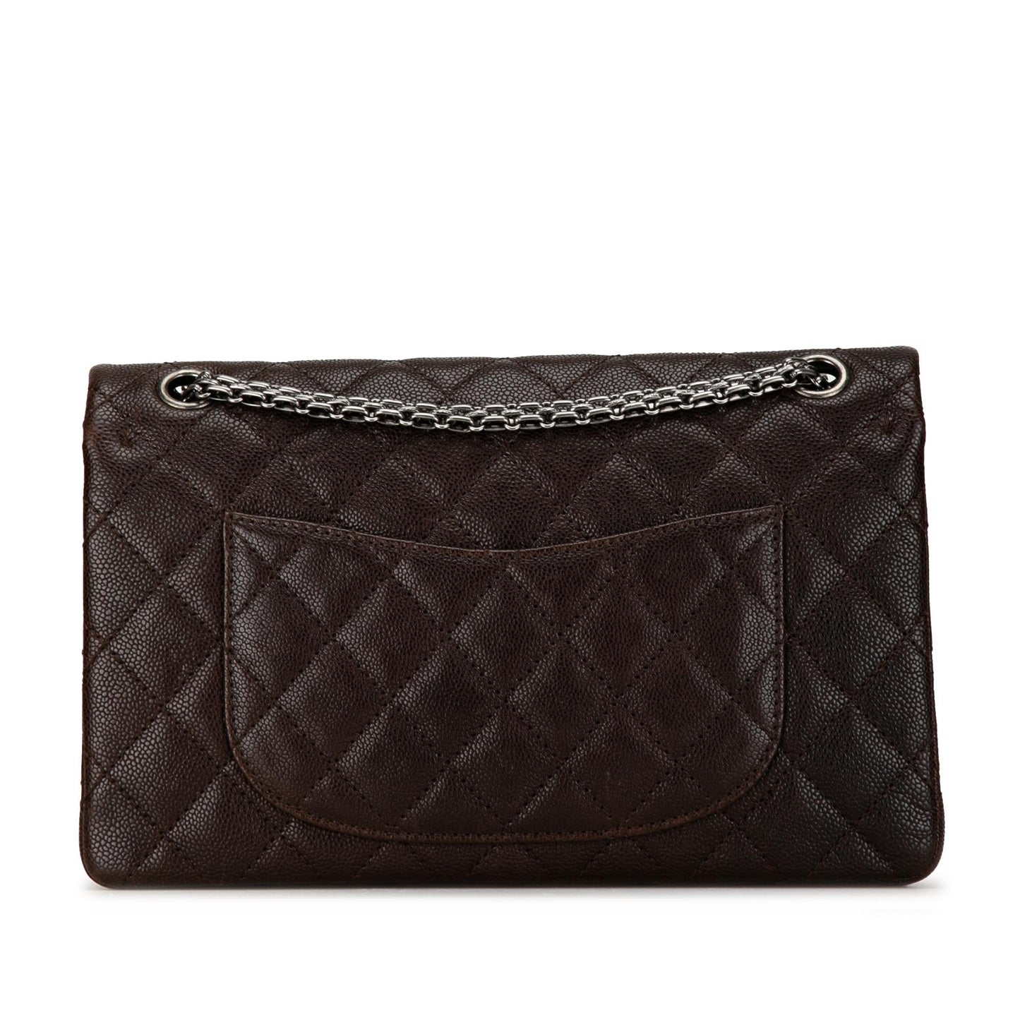 Chanel Caviar Iridescent Calfskin Reissue 2.55 Double Handbag