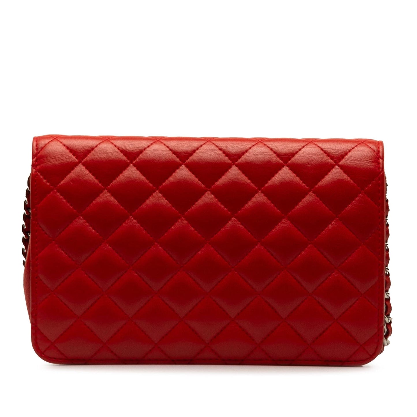 Chanel Diamond CC Lambskin on SHG-0Q7xkL Wallet Case