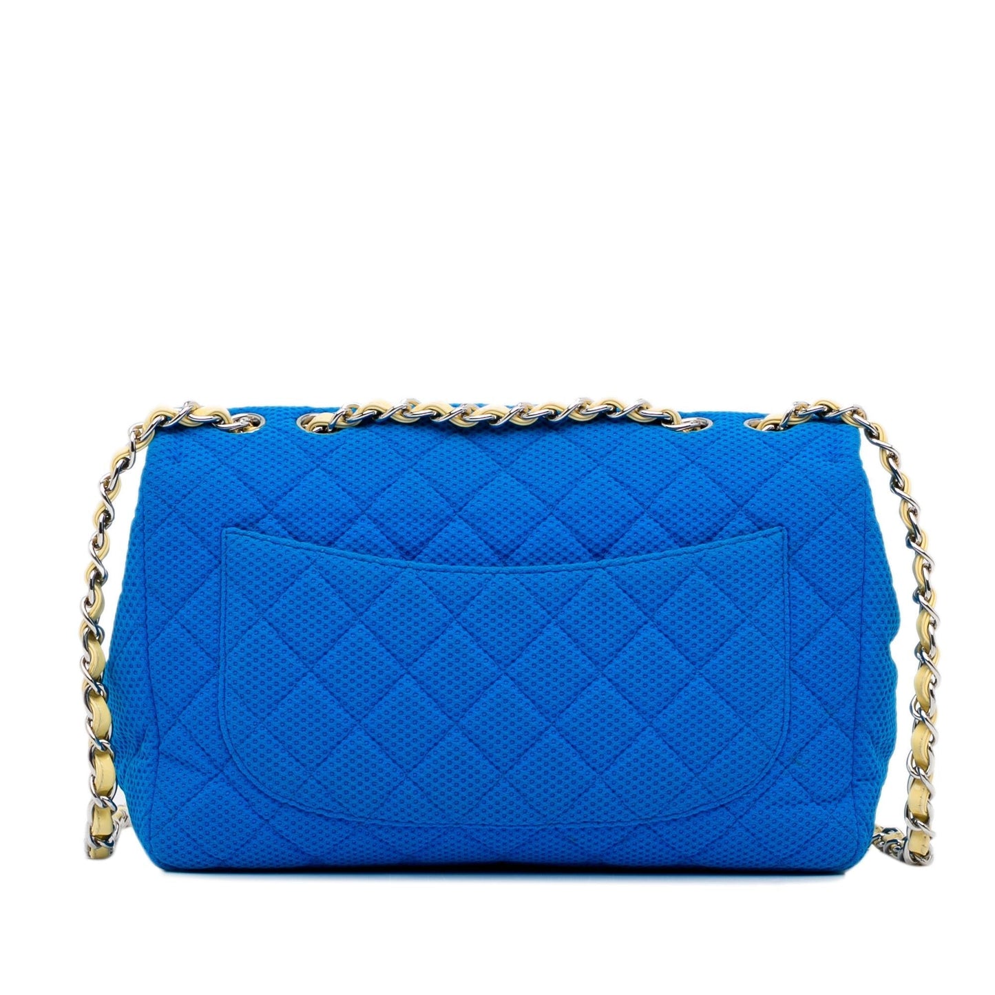 Chanel Jumbo Classic Jersey Single Flap SHG-vOf3cS Handbag
