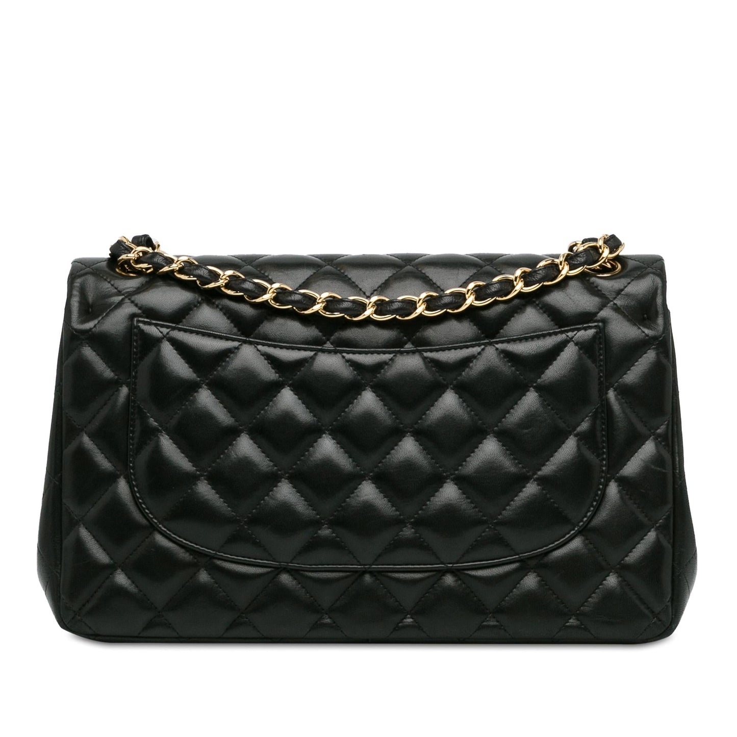 Chanel Jumbo Classic Lambskin Double Flap SHG-dnuKsy Handbag