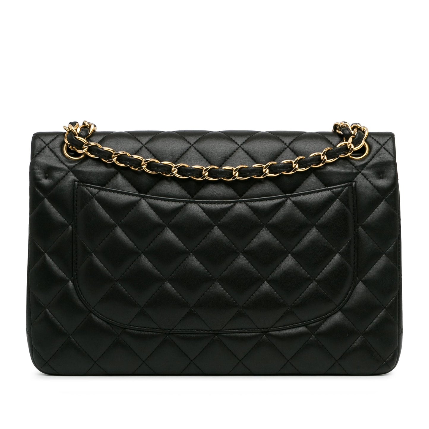 Chanel Jumbo Classic Lambskin Double Flap SHG-DIrJtq Handbag