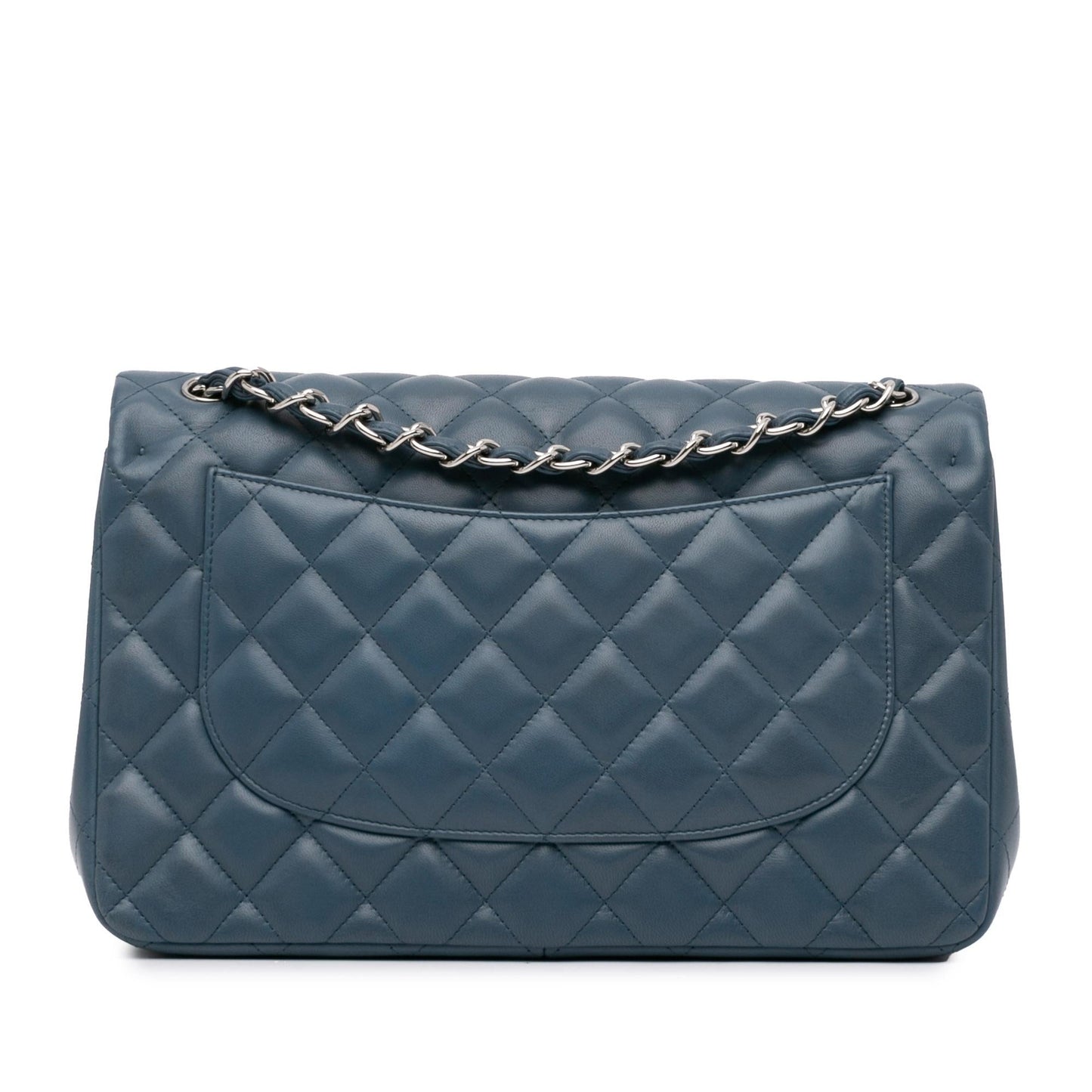 Chanel Jumbo Classic Lambskin Double Flap SHG-fQmKvN Handbag
