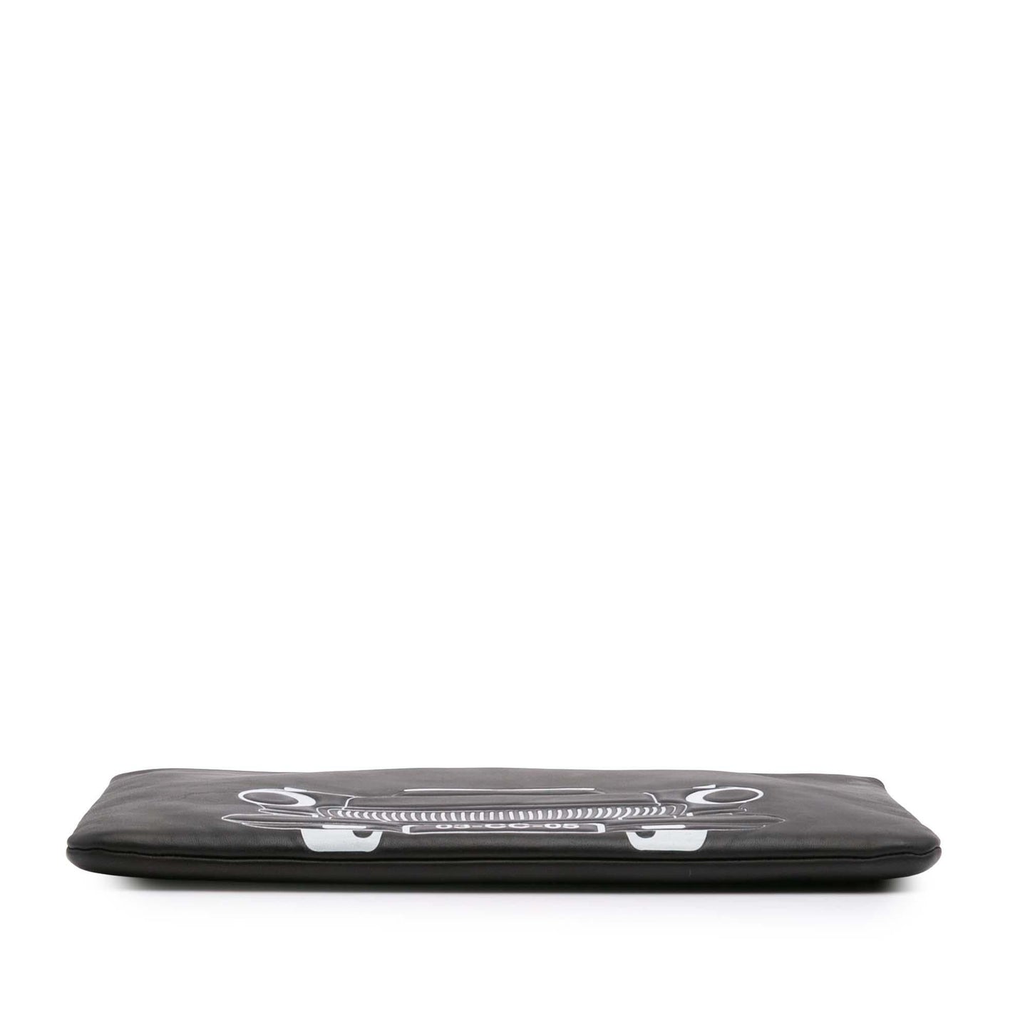 Chanel Printed Lambskin La Habana O Clutch Bag
