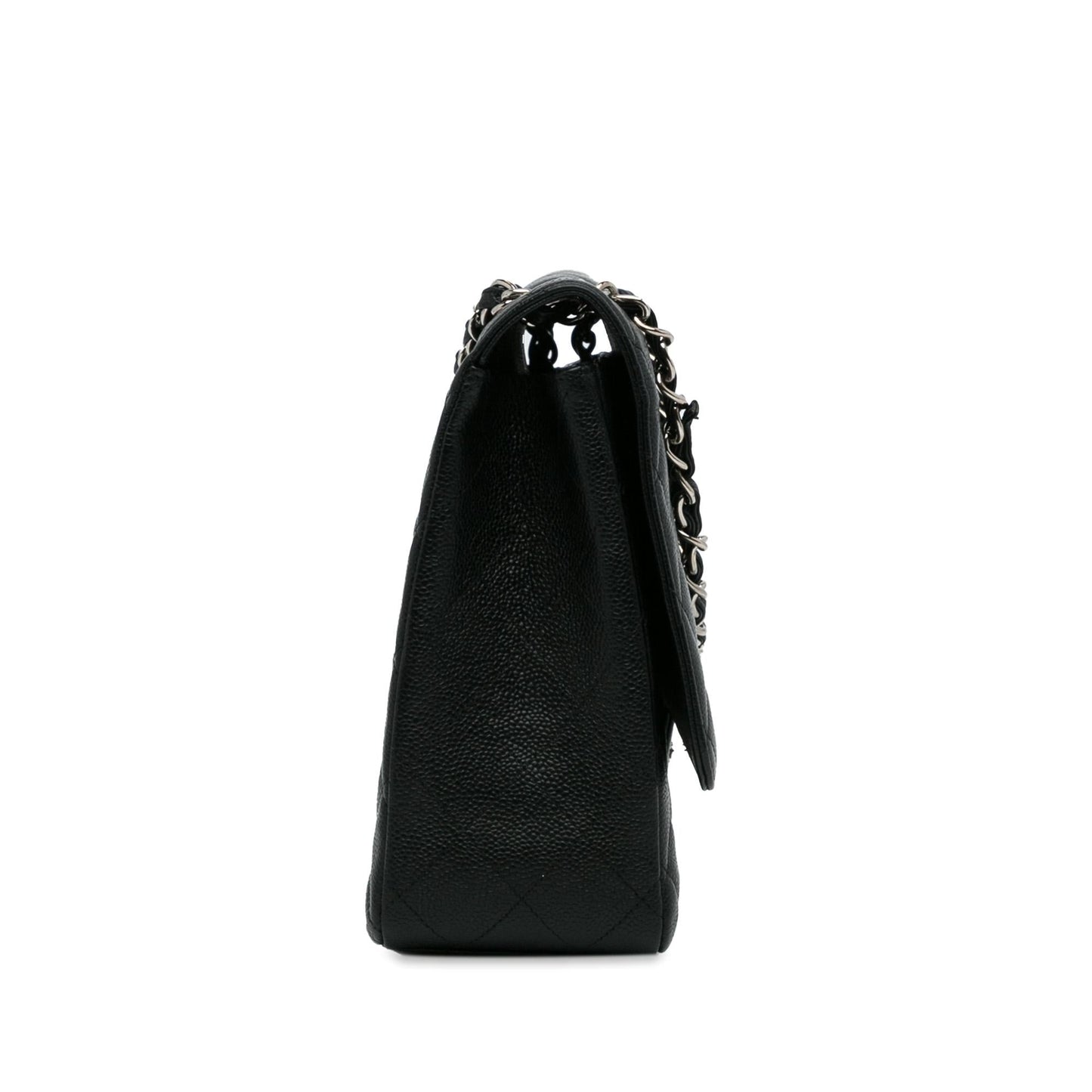 Chanel Maxi Classic Caviar Single Flap SHG-QSdaKq Handbag