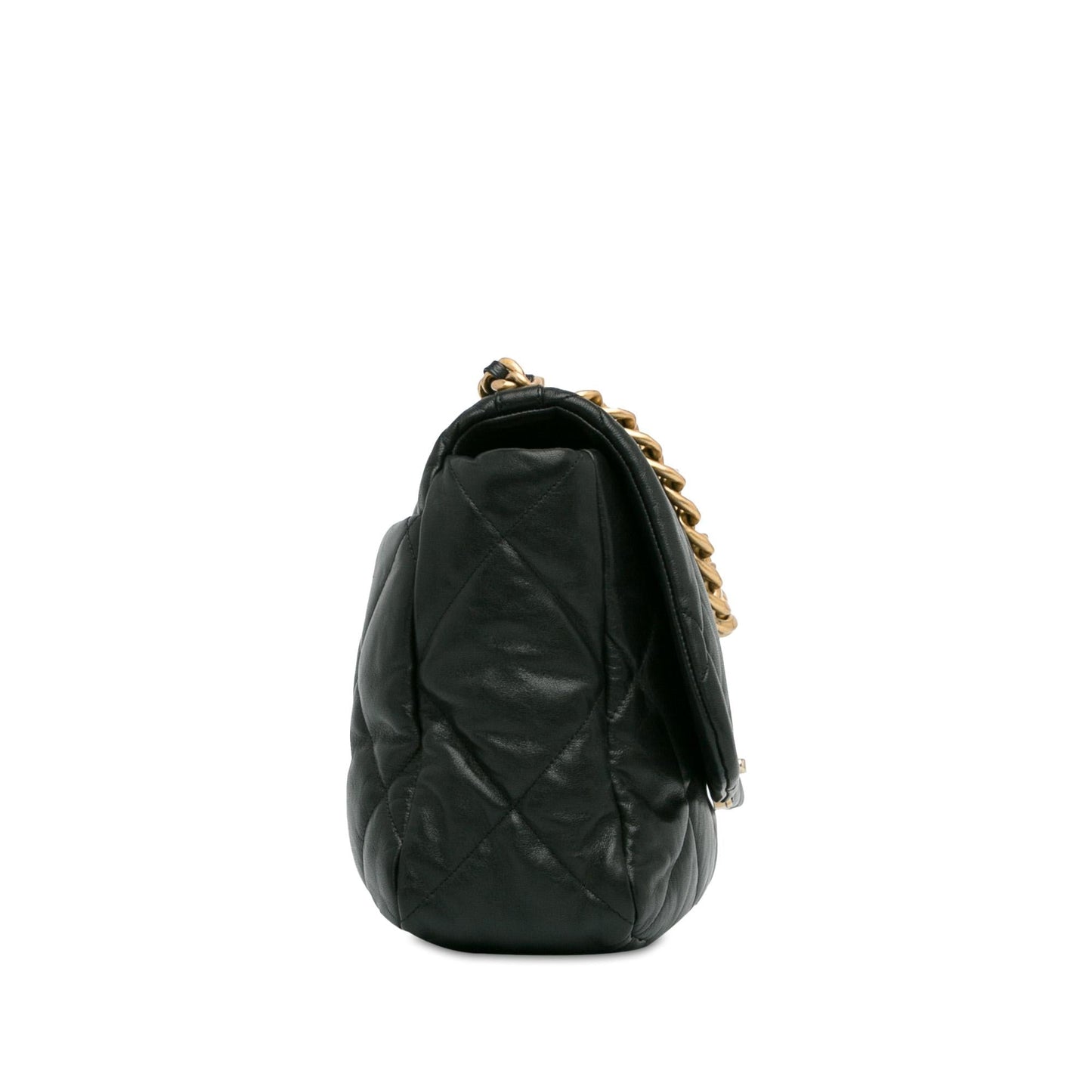 Chanel Maxi Lambskin 19 Flap SHG-xugRcp Handbag