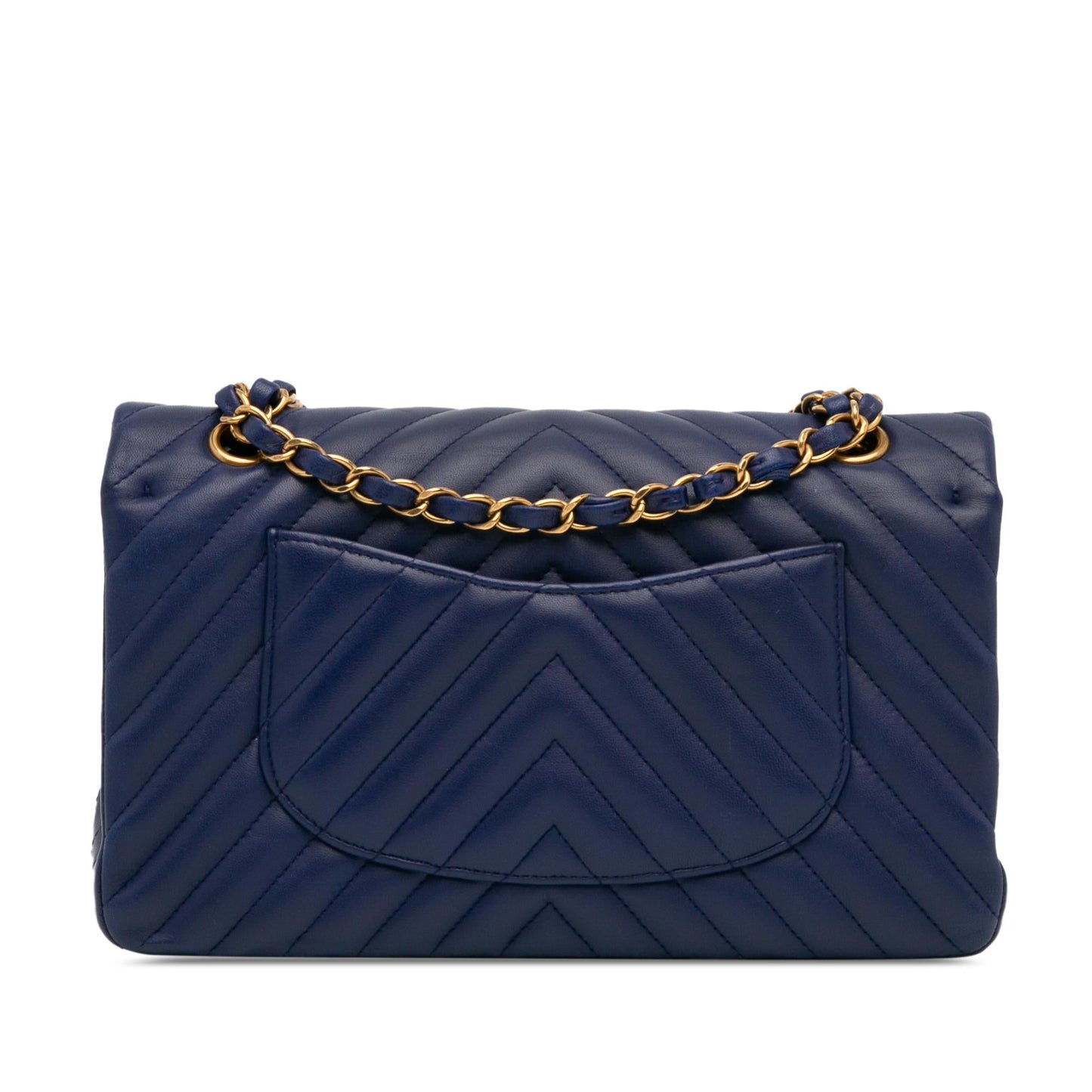 Chanel Classic Chevron Lambskin Double Flap SHG-HArZHX Handbag