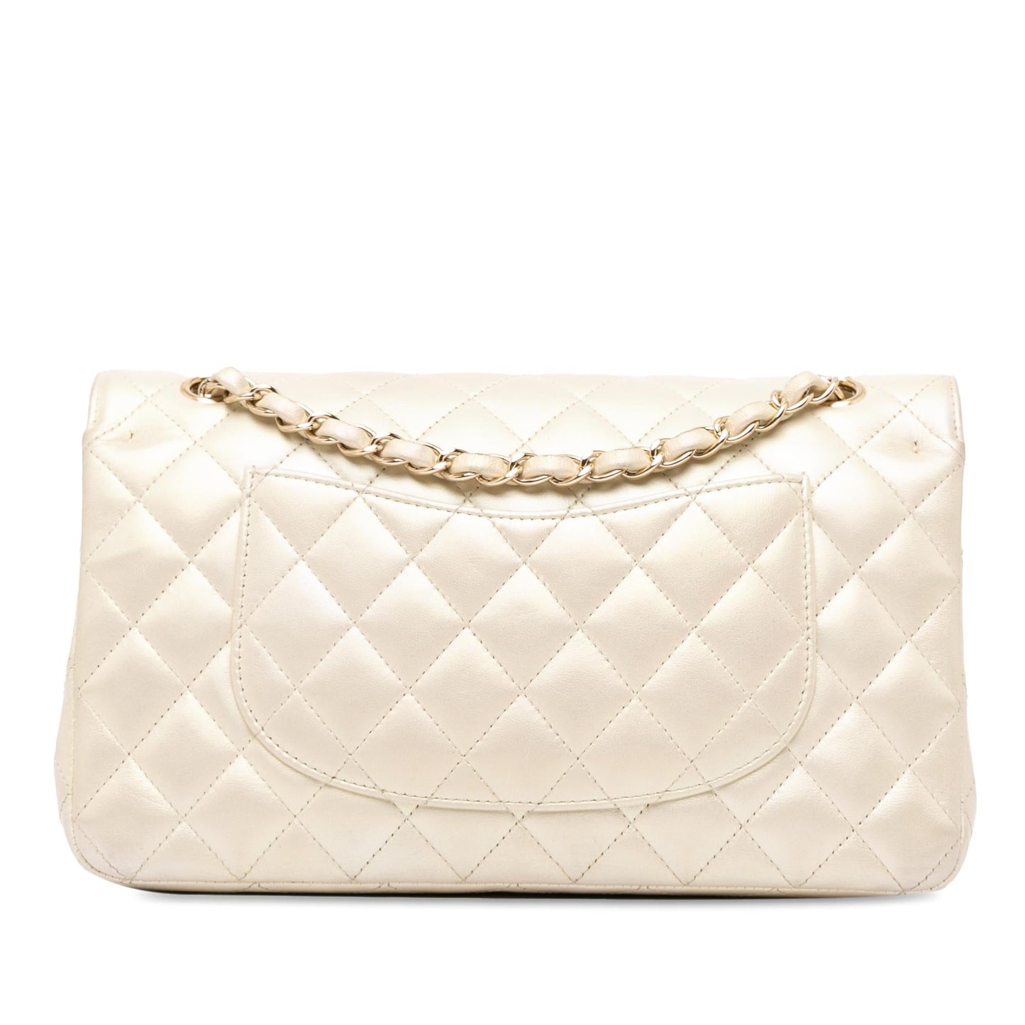 Chanel Classic Iridescent Lambskin Double Flap SHG-kXZTzR Handbag