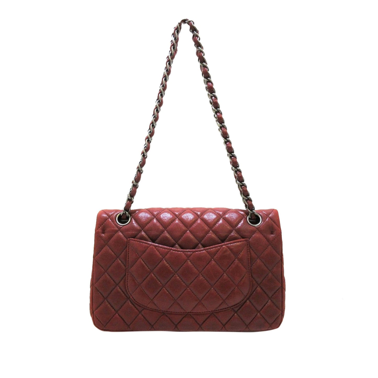 Chanel Classic Lambskin Double Flap SHG Handbag 3