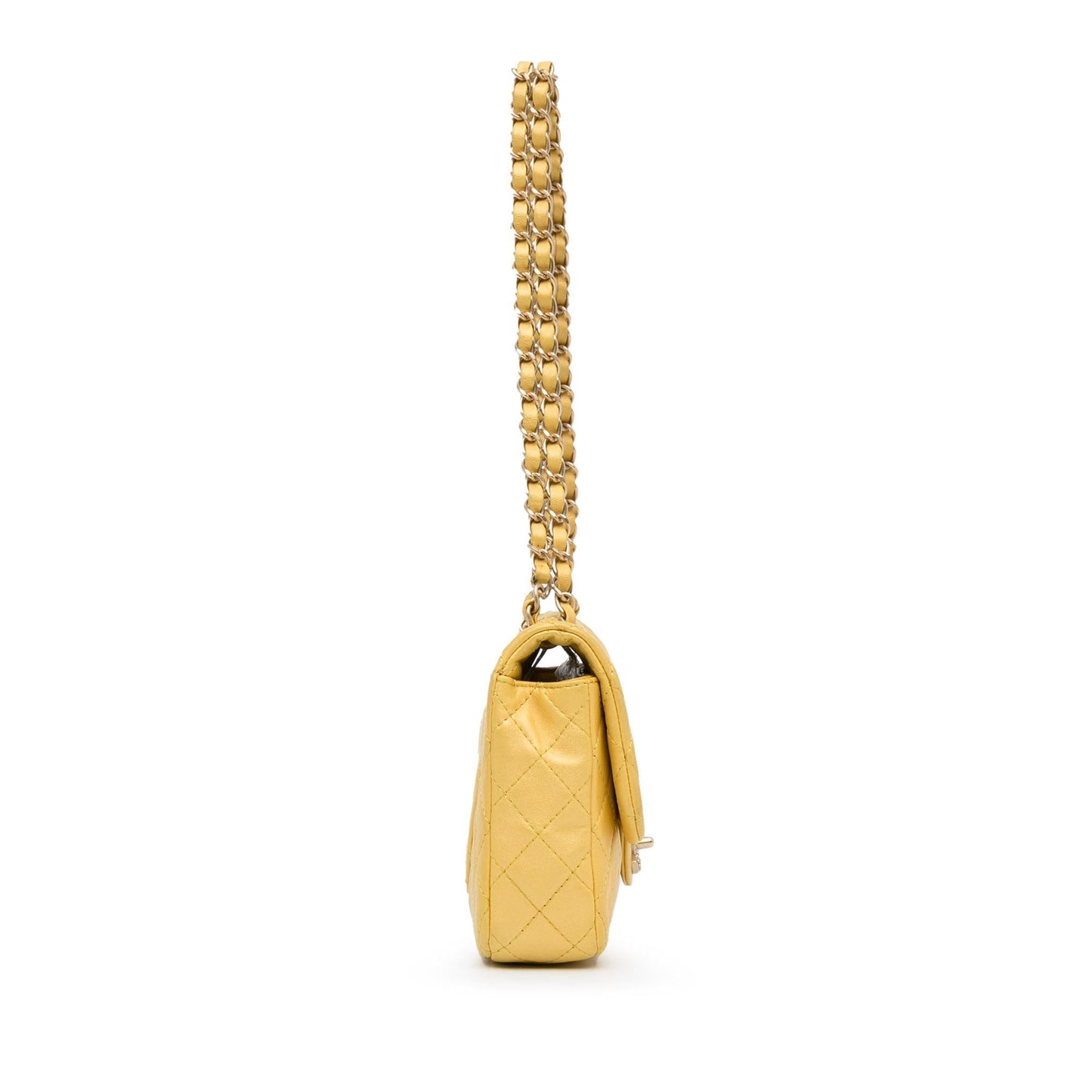 Chanel Classic Lambskin Precious Jewel Single Flap Handbag