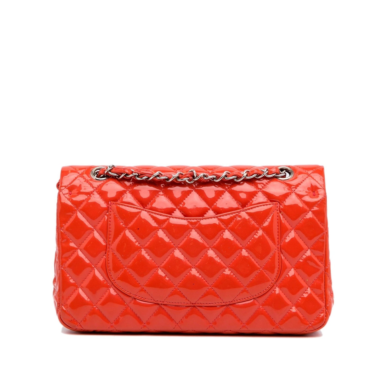 Chanel Classic Patent Double Flap SHG-VUtfBD Shoulder Bag