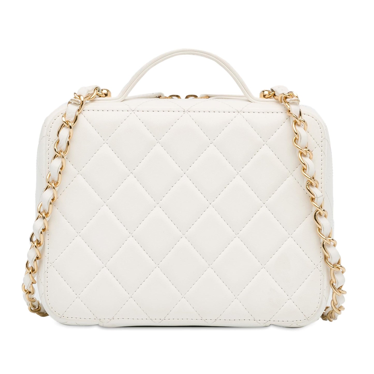 Chanel Lambskin Golden Plate Vanity SHG-c6SzIL Handbag