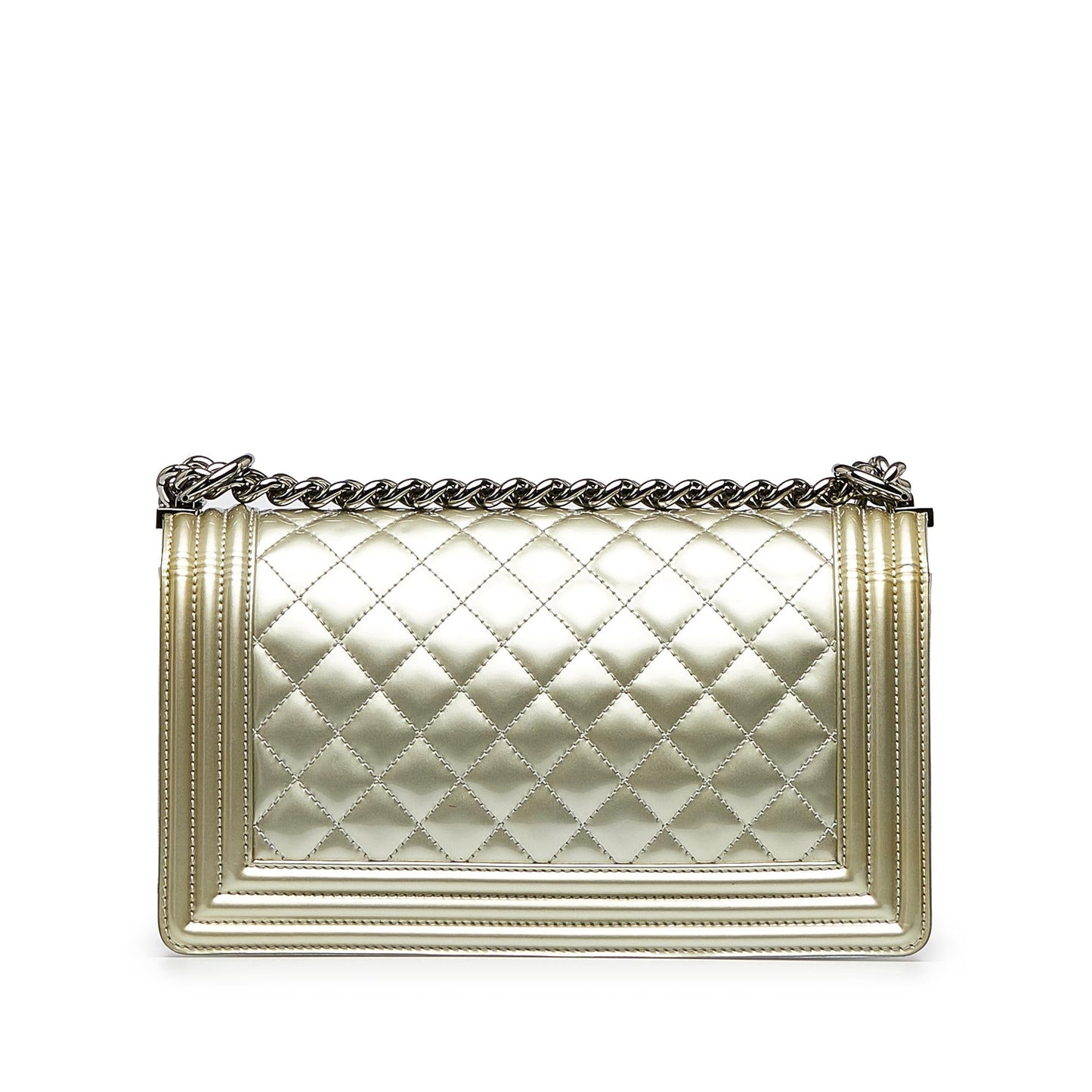 Chanel Matelasse Bicolor Boy Flap SHG-DtcdBd Handbag
