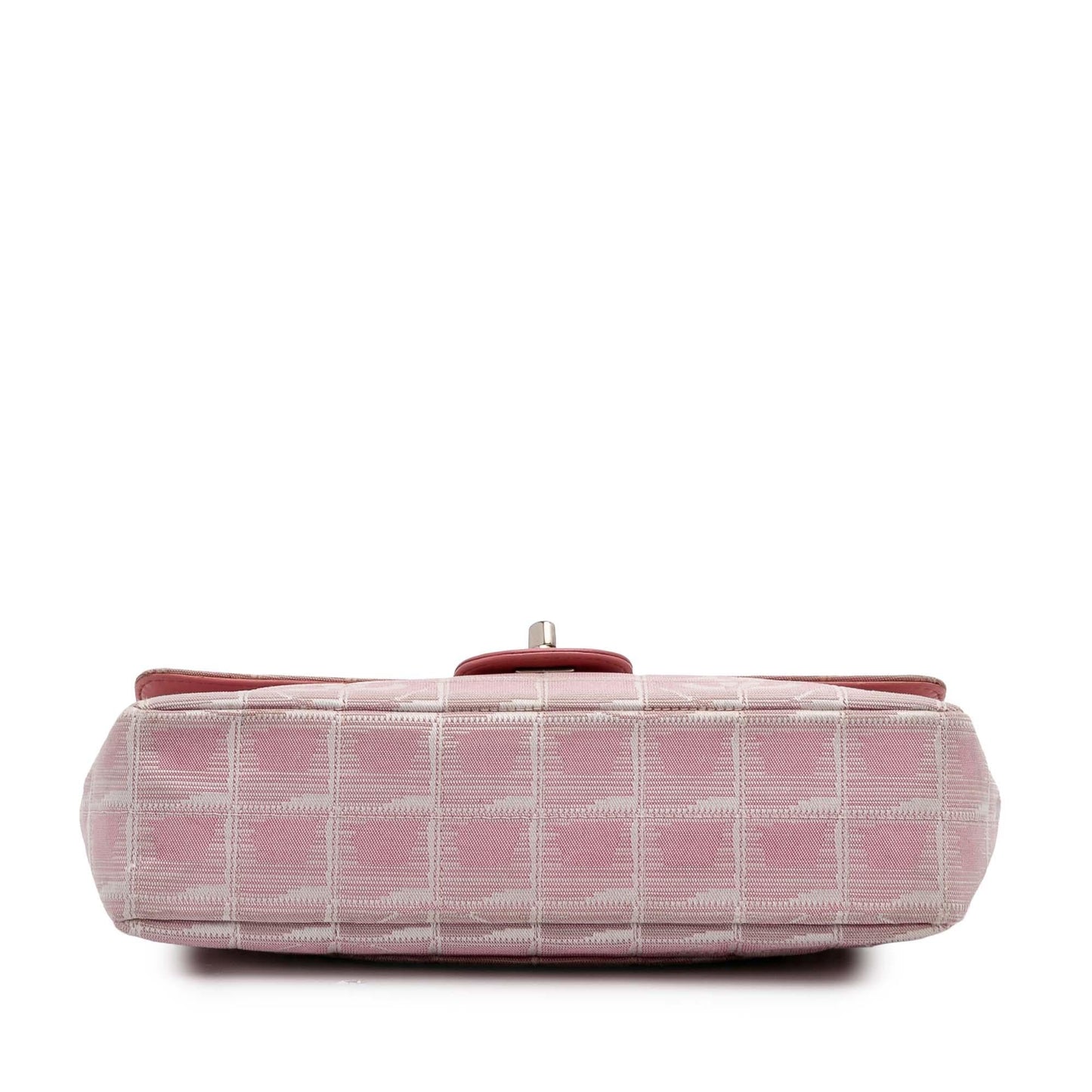 Chanel New Line Nylon Single Flap Travel Bag Flap 4