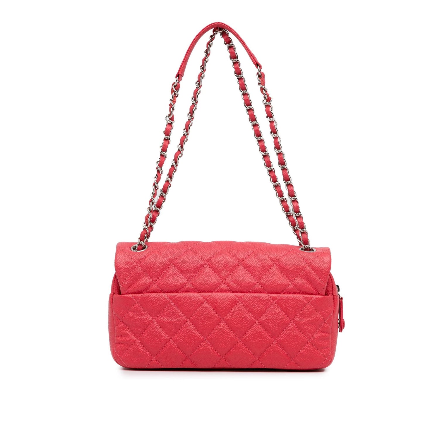 Chanel Quilted Caviar Easy Flap SHG-Be3r6z Handbag