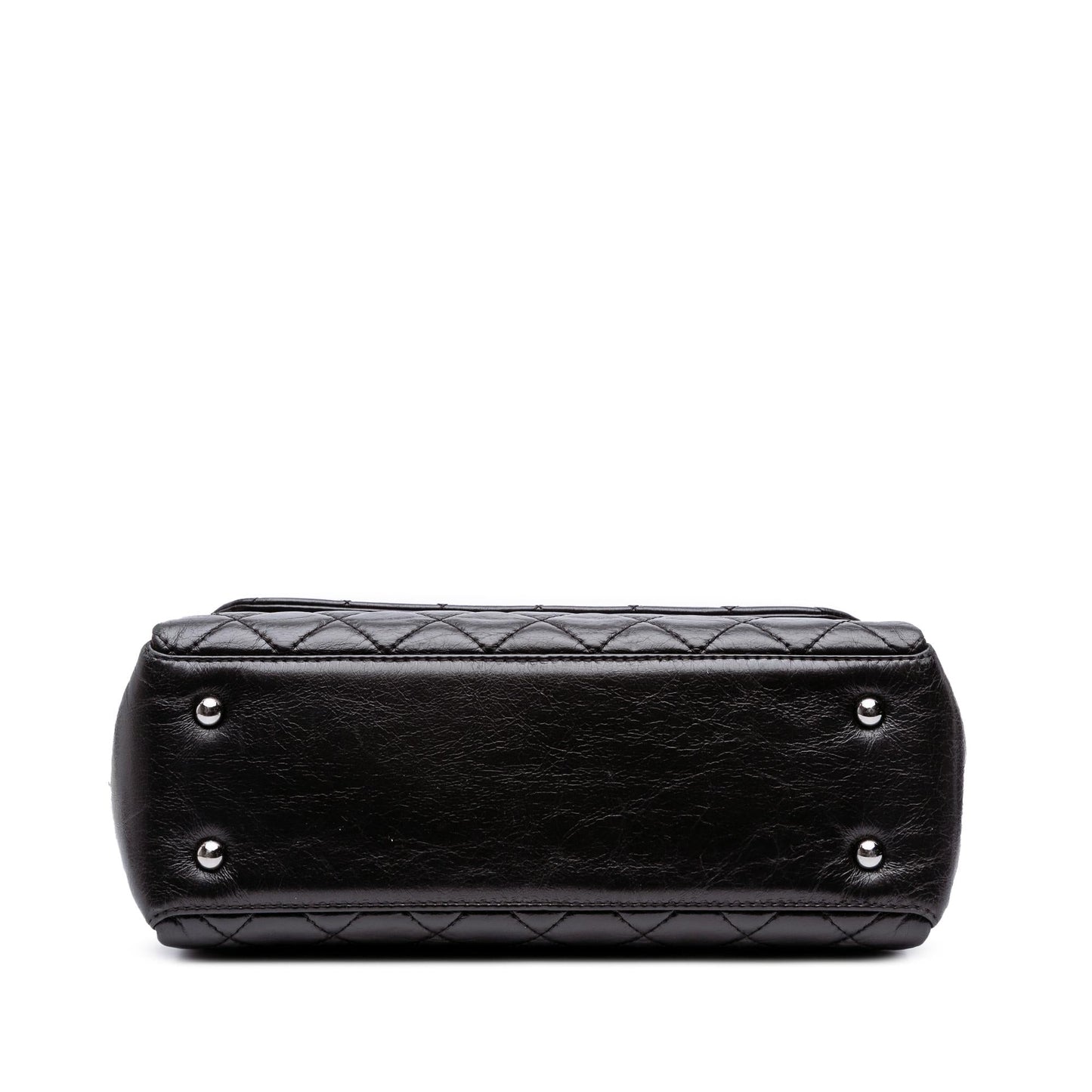 Chanel Quilted Glazed Calfskin Lady Pearly Flap Handbag Flap 1