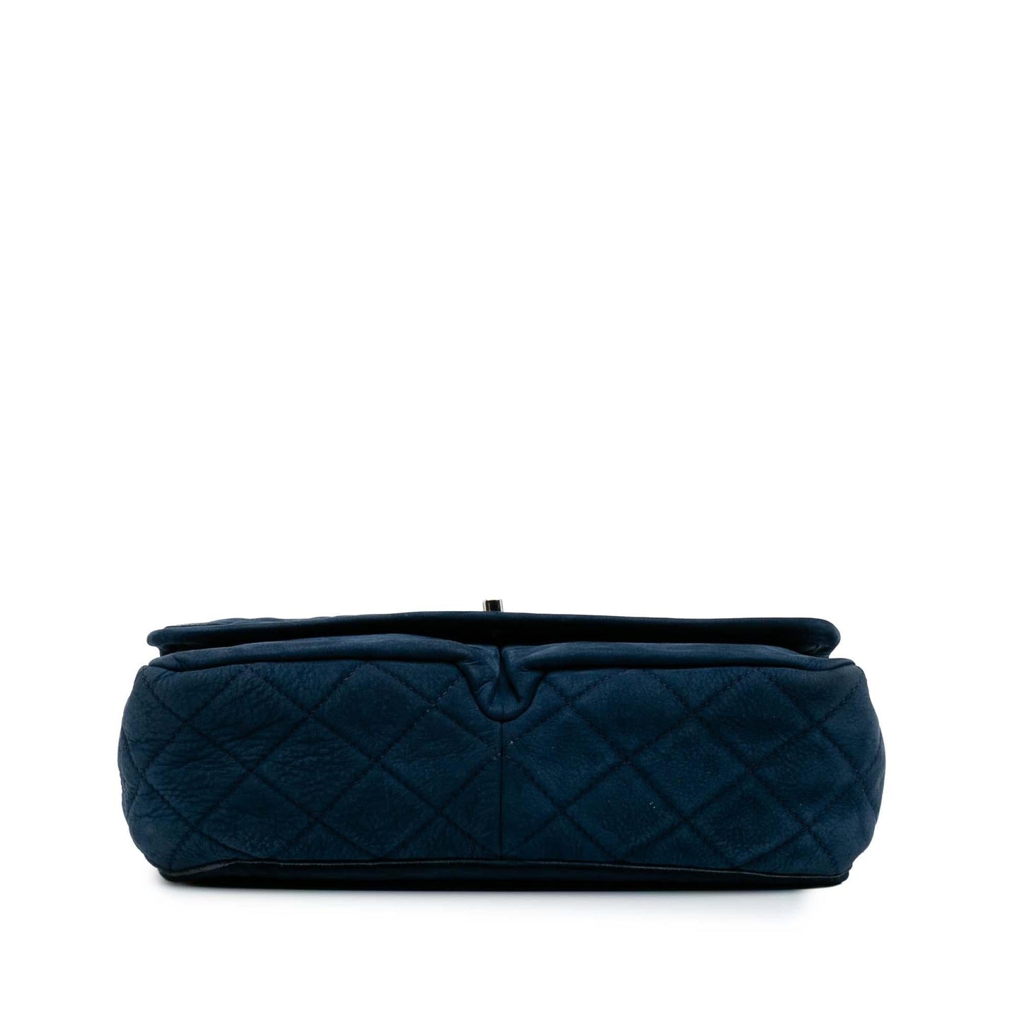 Chanel Quilted Nubuck Natural Beauty Split Pocket Handbag 4