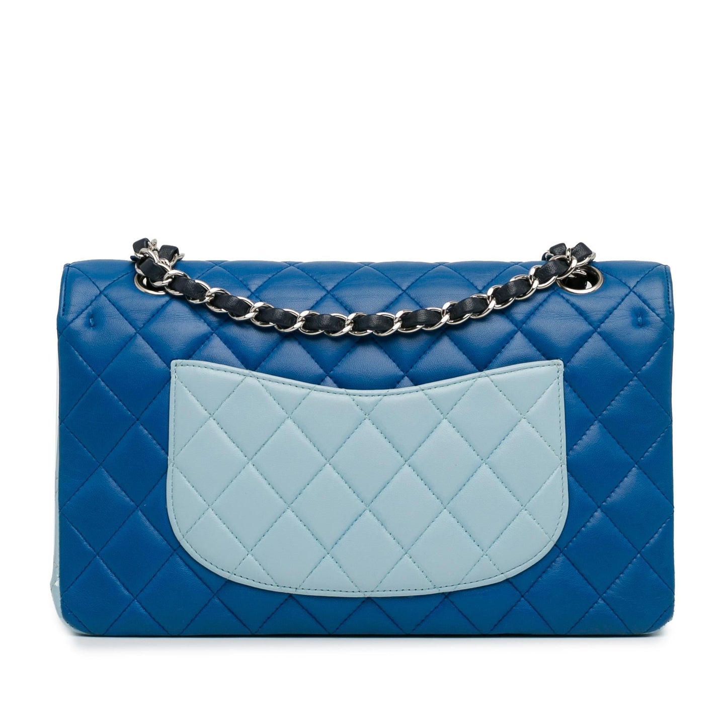 Chanel Tricolor Lambskin Double Flap SHG-9xy5Fb Handbag