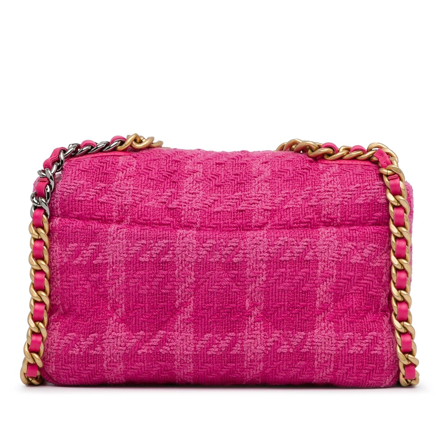 Chanel Tweed 19 Flap SHG-sCADBh Handbag