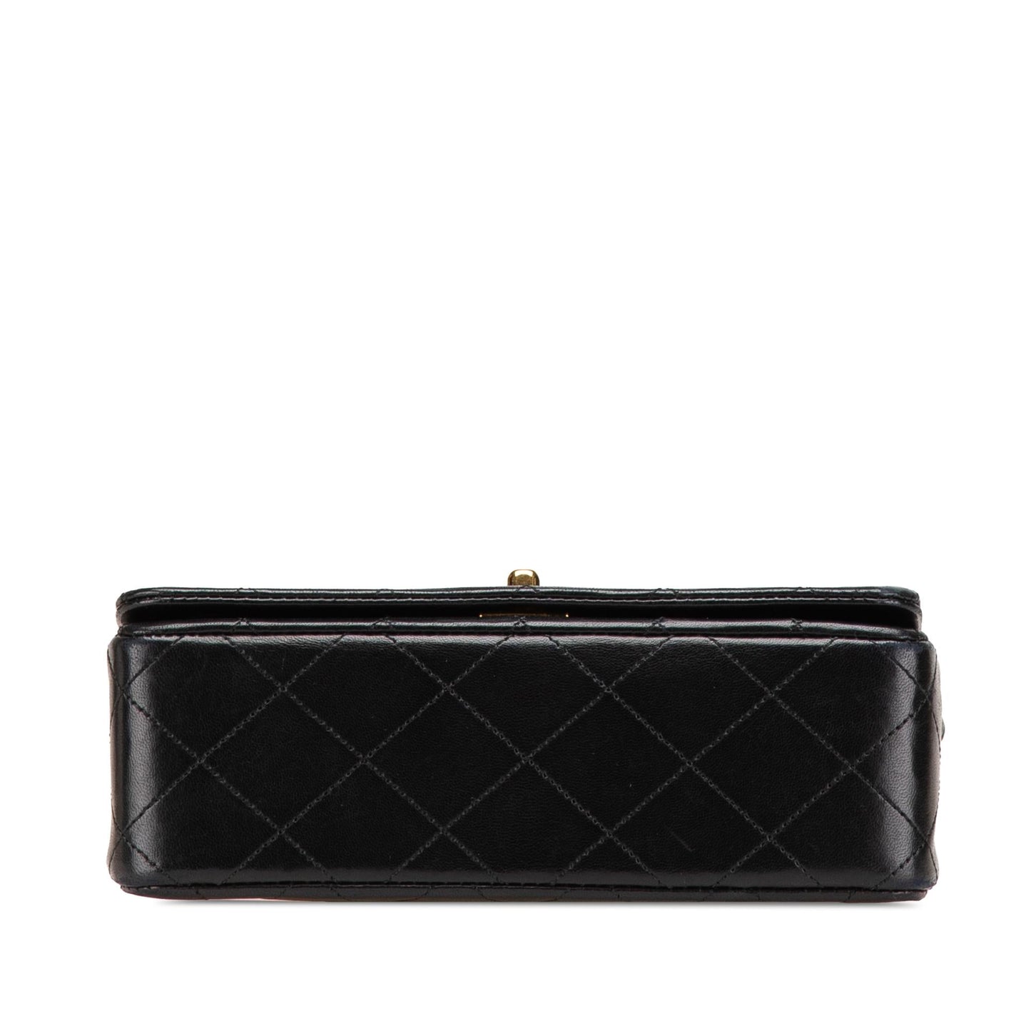 Chanel CC Quilted Lambskin Full Flap Mini Bag Flap 2