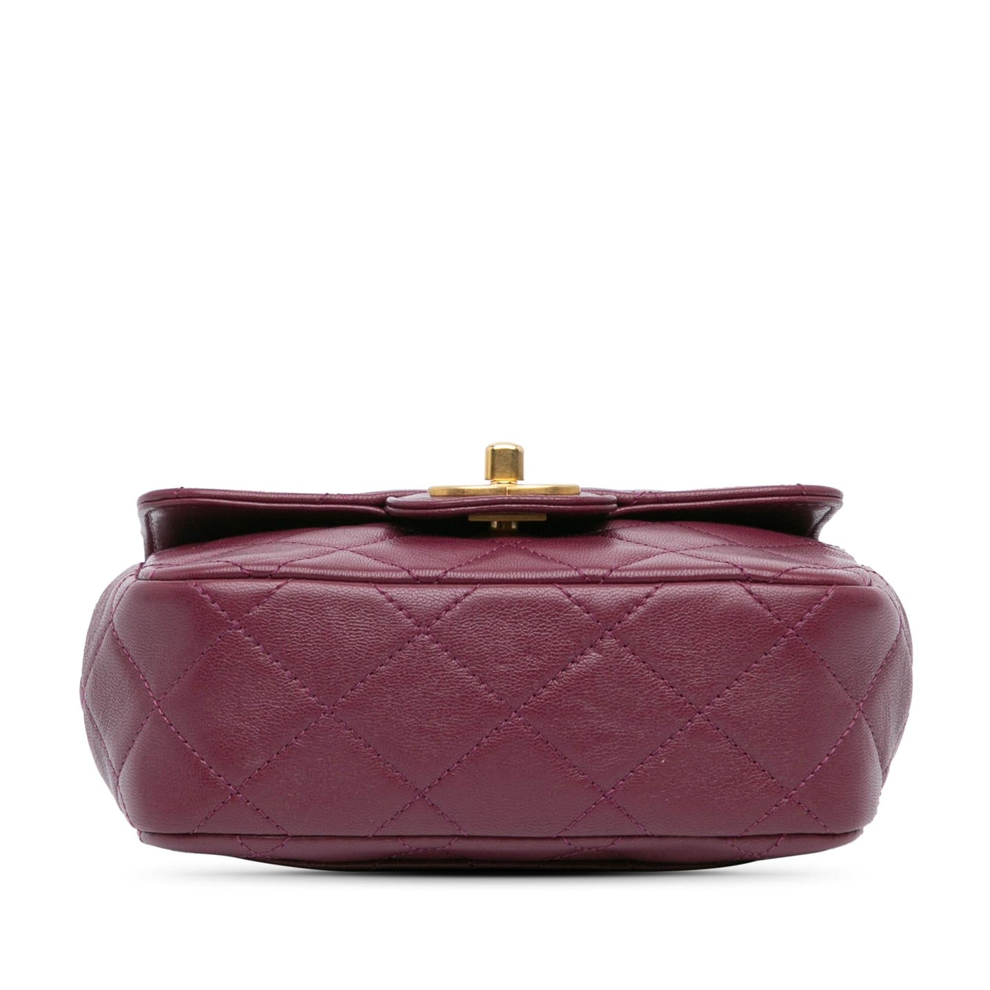 Chanel Quilted Lambskin Single Flap Mini Bag