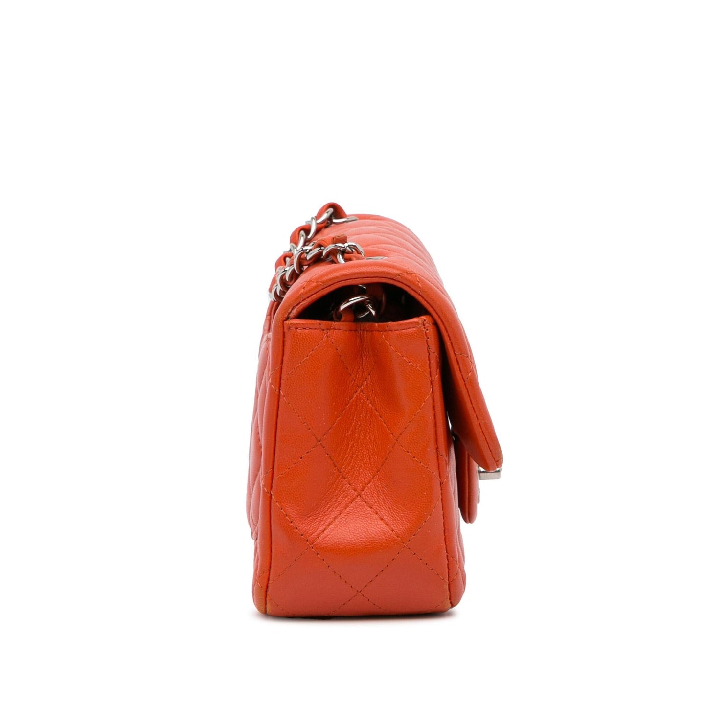 Chanel Rectangular Classic Lambskin Single Flap Mini Bag Flap 2